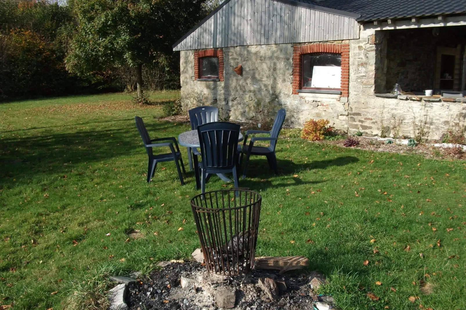 Domaine des Bouts de Fagnes-Tuinen zomer