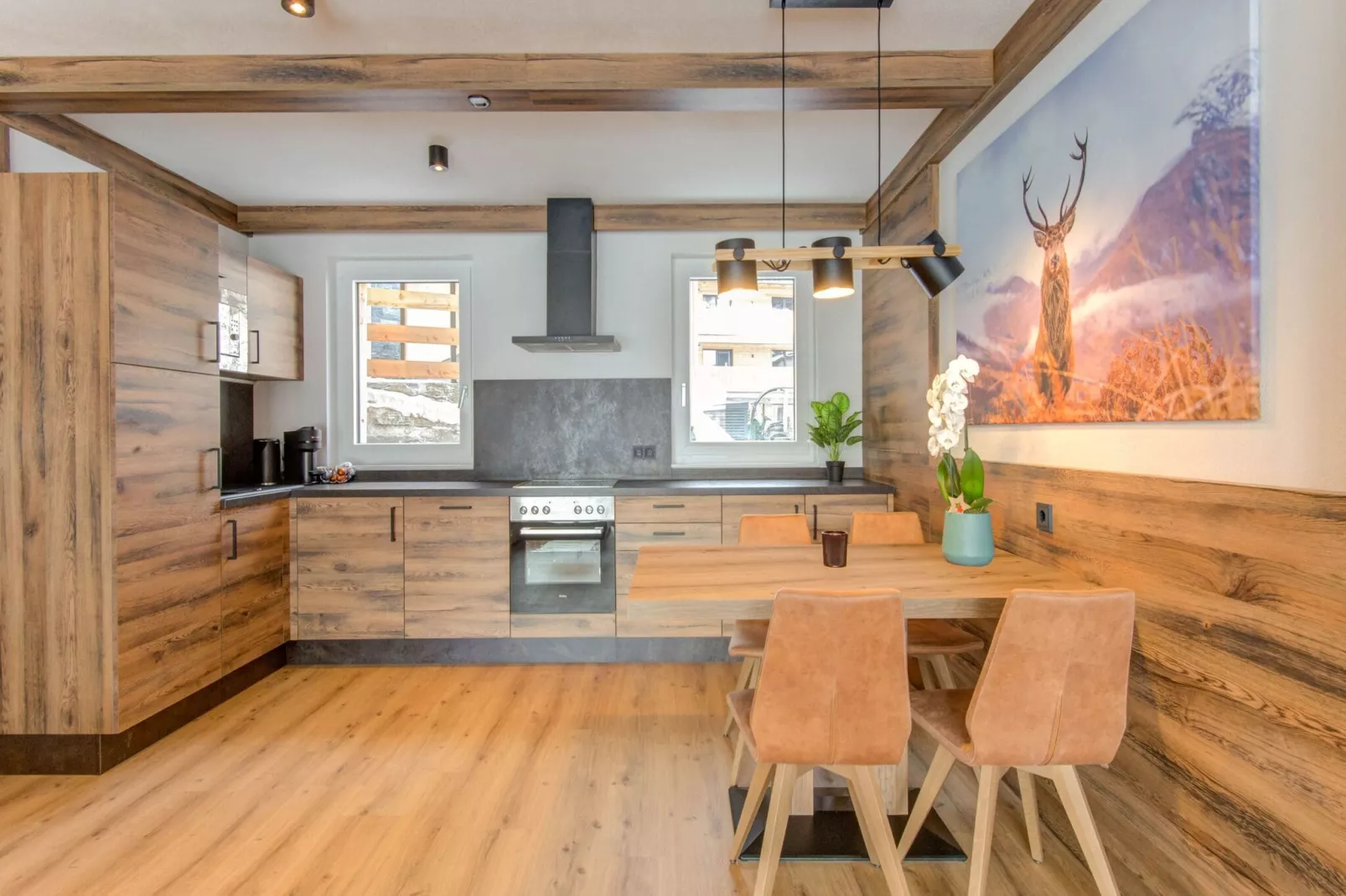 Golden Lodges Type 75-Keuken