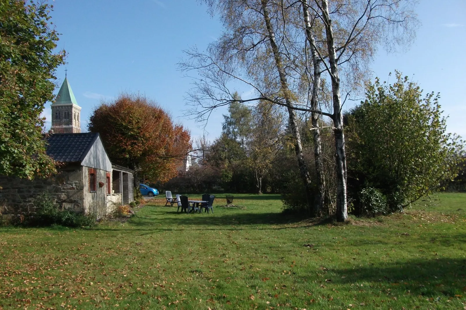 Domaine des Bouts de Fagnes-Uitzicht zomer