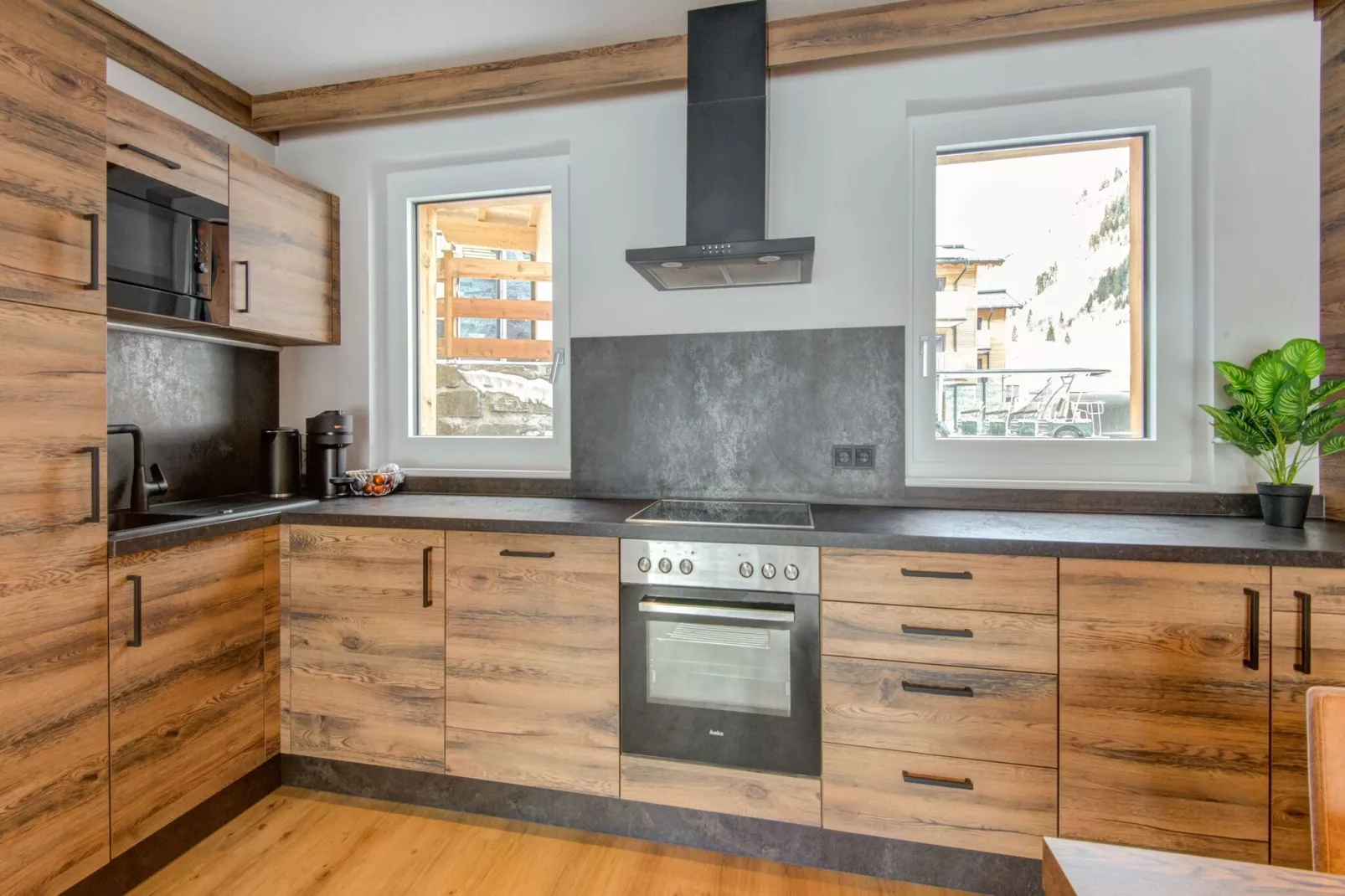 Golden Lodges Type 75-Keuken