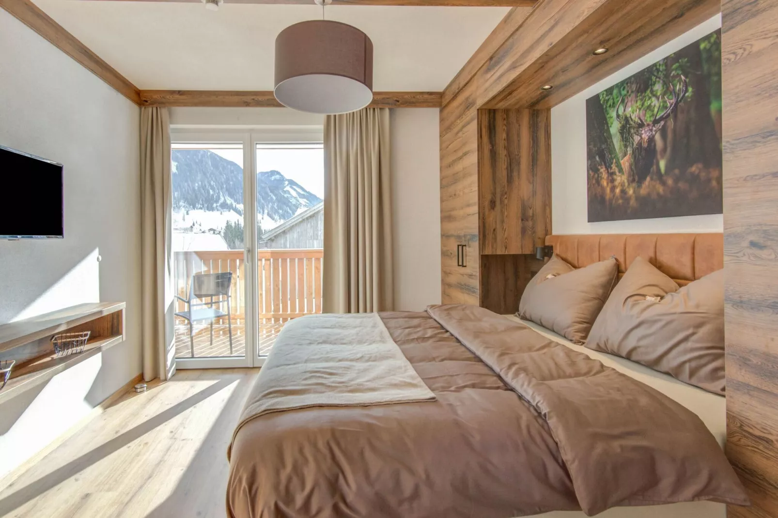 Golden Lodges Type 75-Slaapkamer
