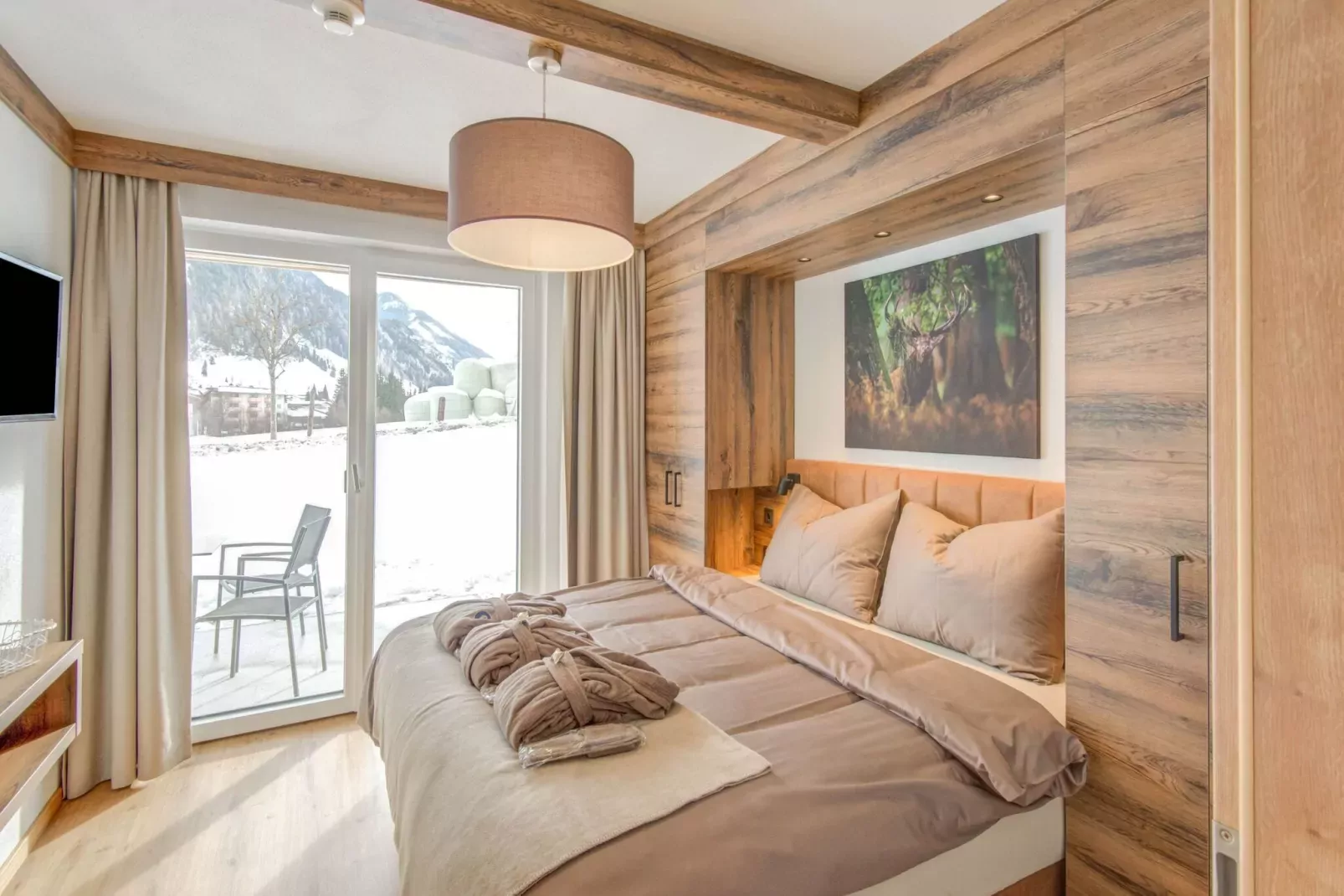 Golden Lodges Type 75-Slaapkamer