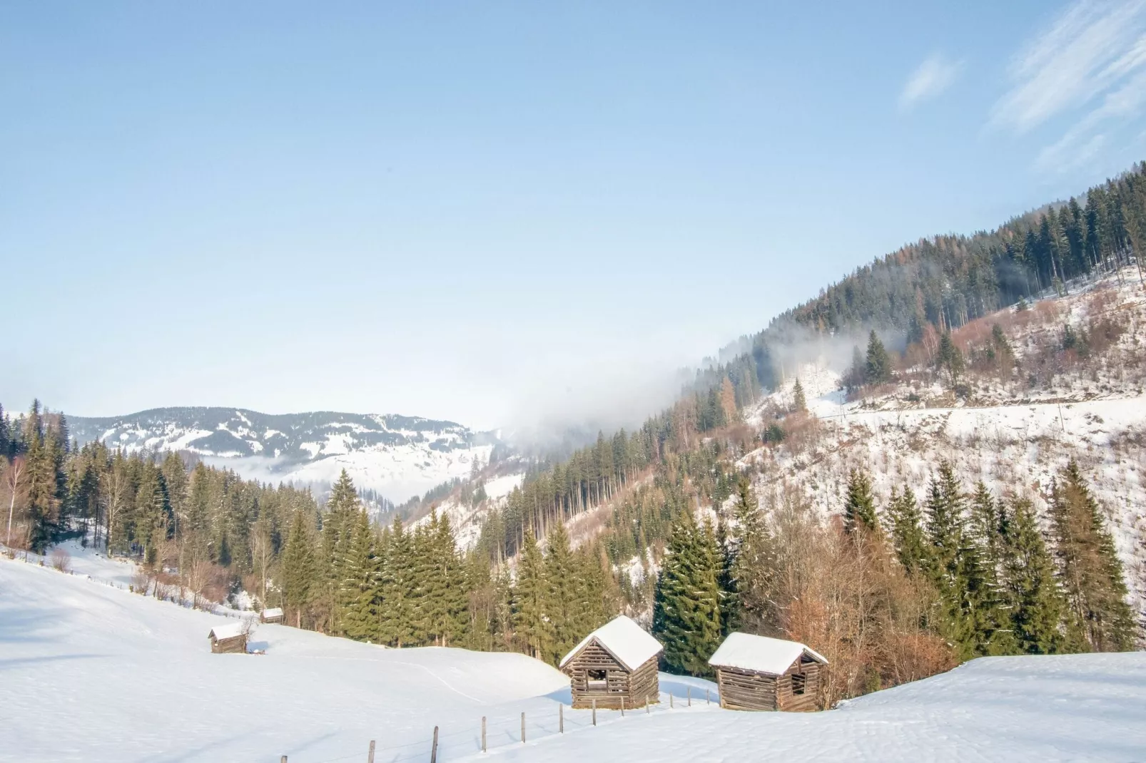 Golden Lodges Type 75-Gebied winter 1km