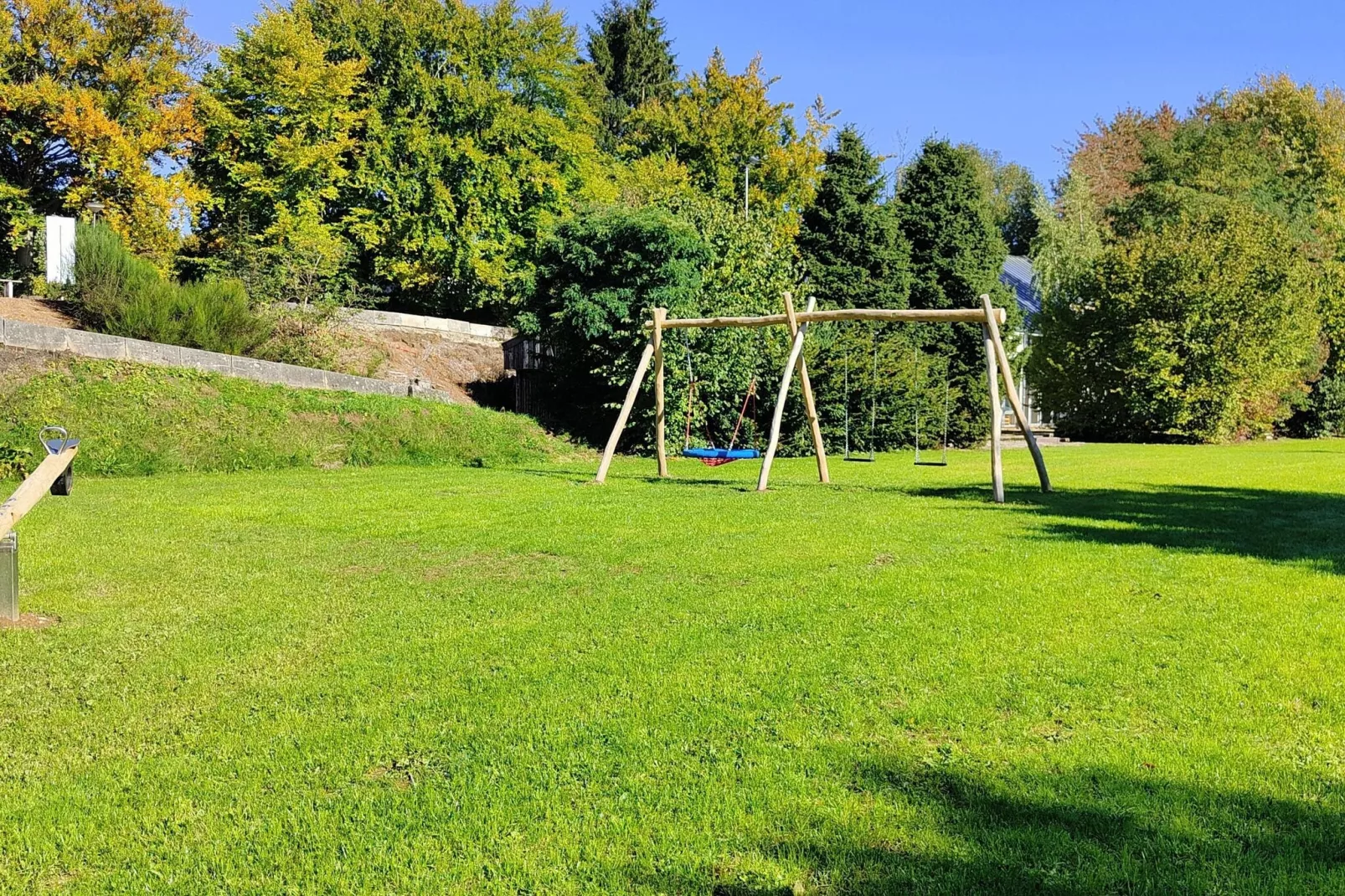 Les Terrasses de Malmedy-Tuinen zomer