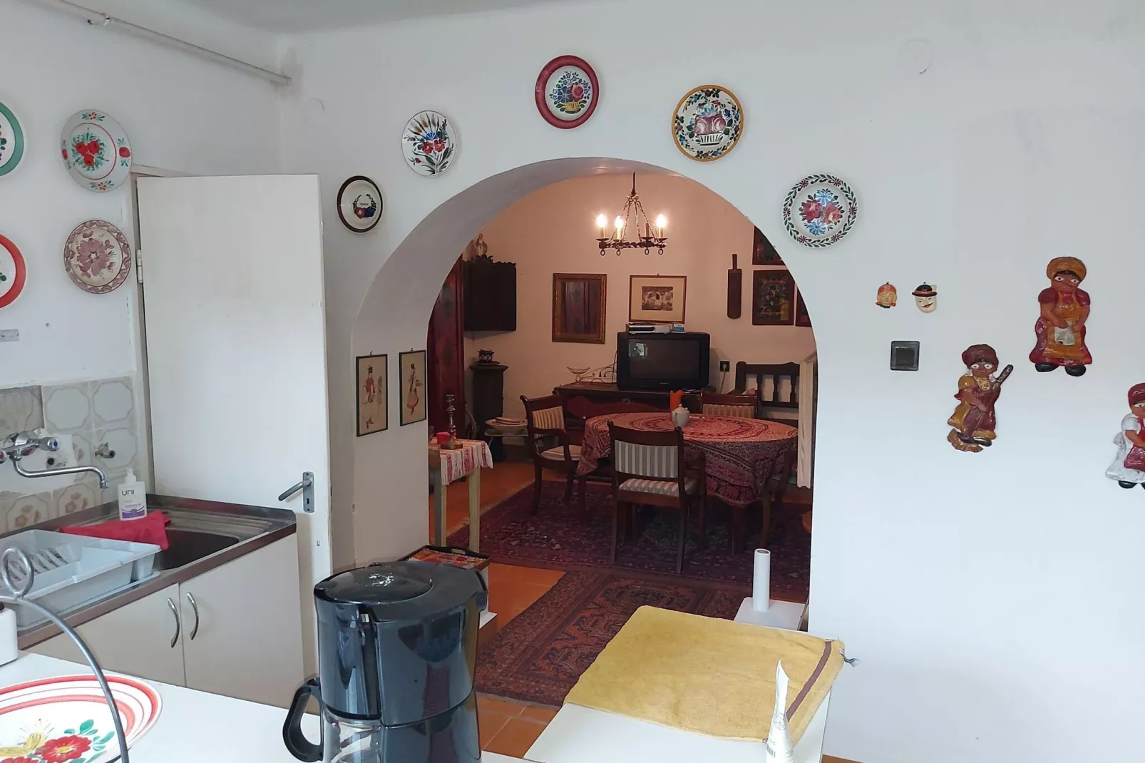 Vakantiewoning Landzicht Hungary-Keuken