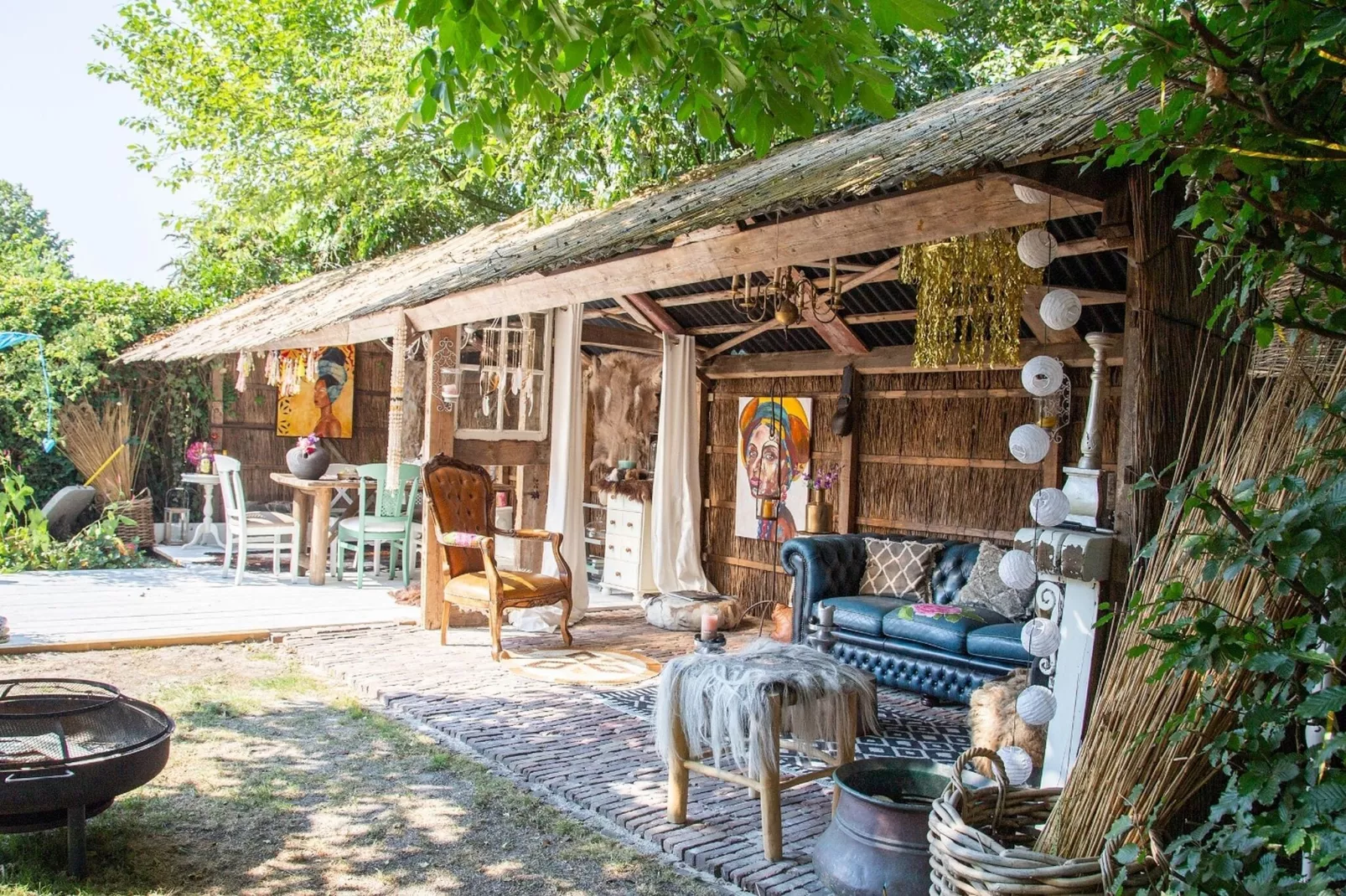 Vakantiehuis 'Het Atelier'-Tuinen zomer