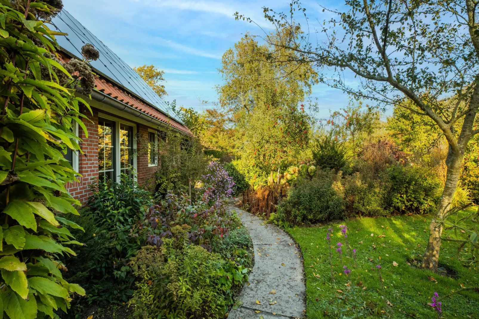 Vakantiewoning Wijnaldum-Tuinen zomer