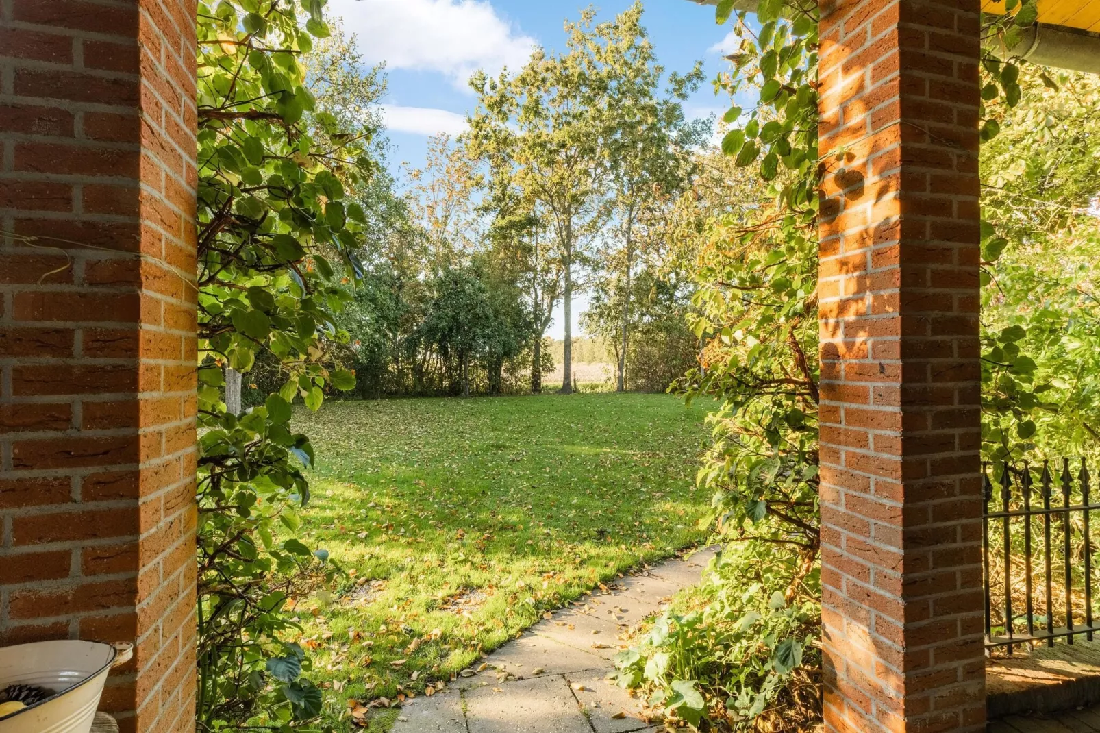 Vakantiewoning Wijnaldum-Uitzicht zomer