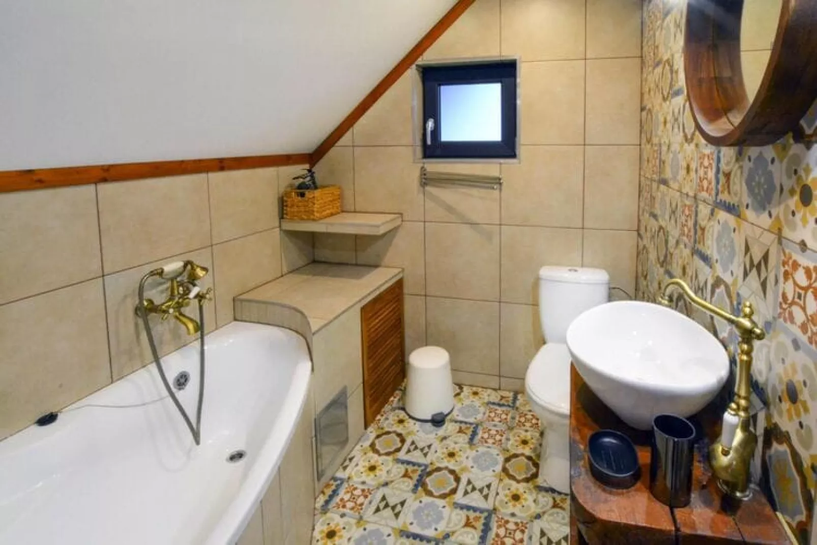 Apartament wakacyjny Jezierzany-Badkamer