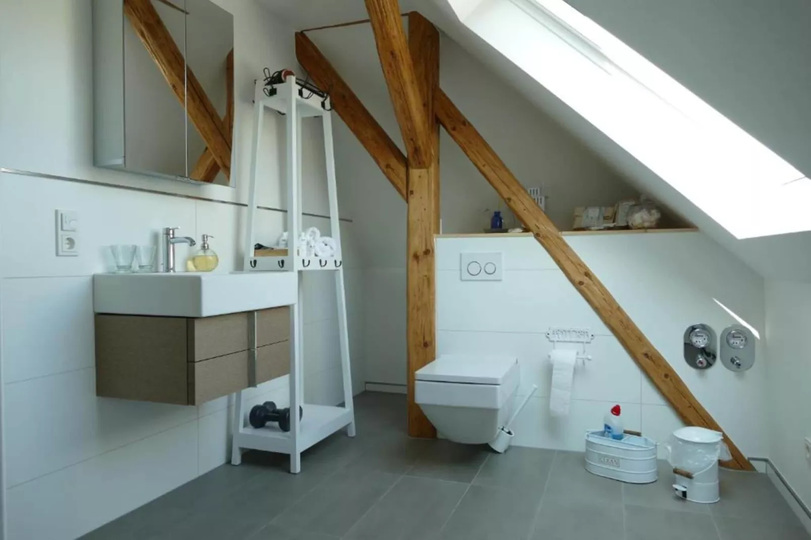 Weingut Tosta - Trittenheim / Luiza Loft-Badkamer