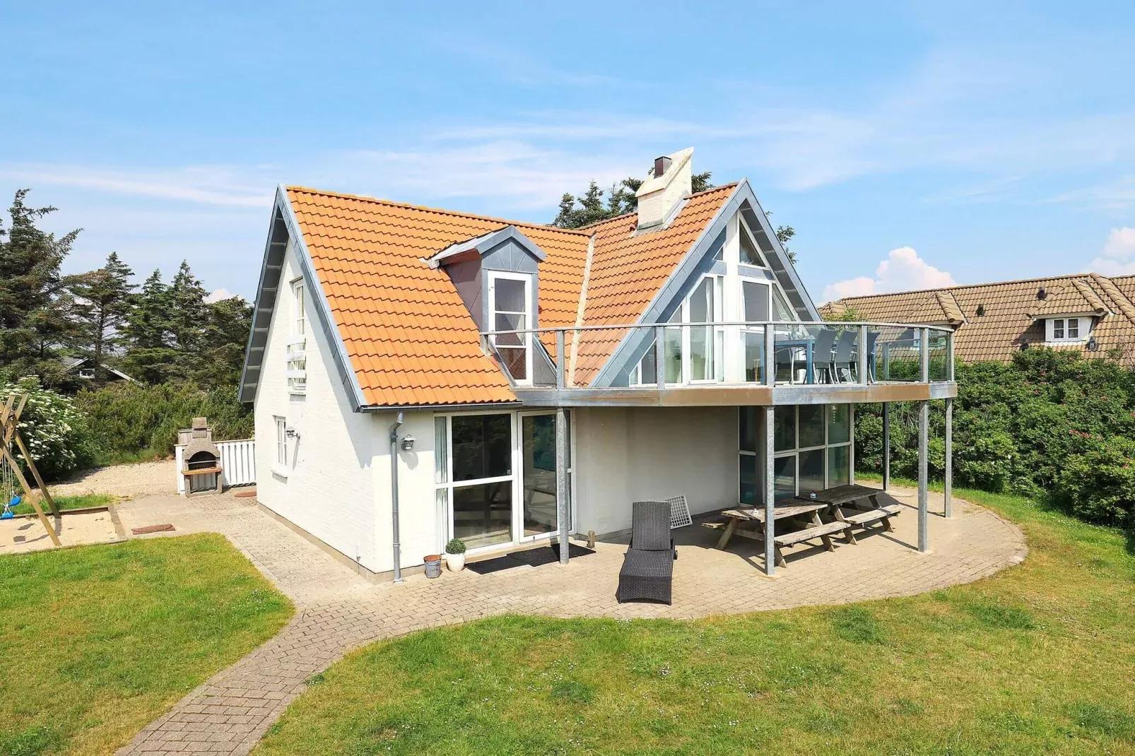 Aantrekkelijk vakantiehuis in Jutland op 50 m van het strand