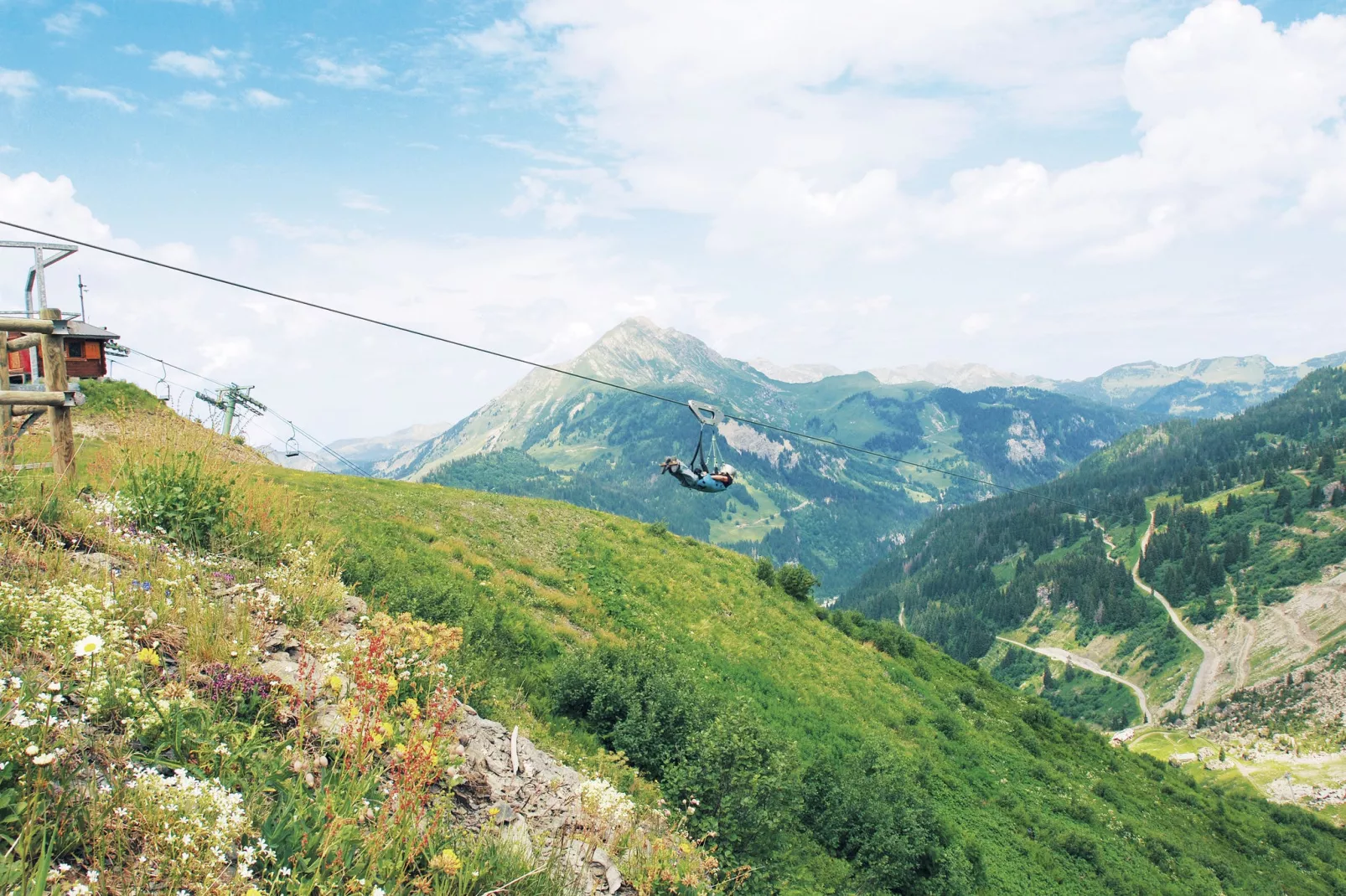 Moderne vakantiehuis in Châtel met balkon-Gebieden zomer 1km