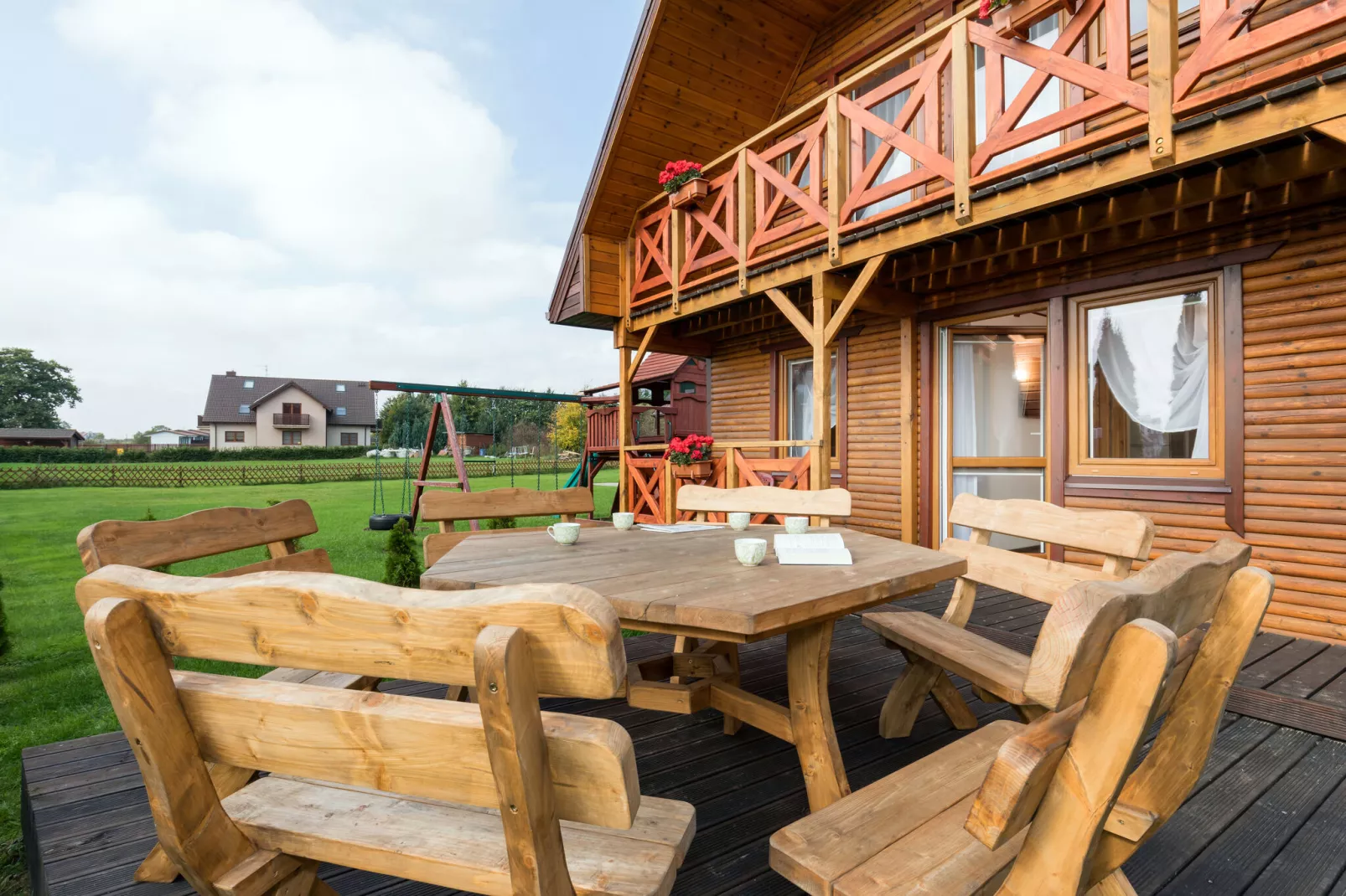 Holiday homes Rewal100 qm Typ A-Buitenkant zomer