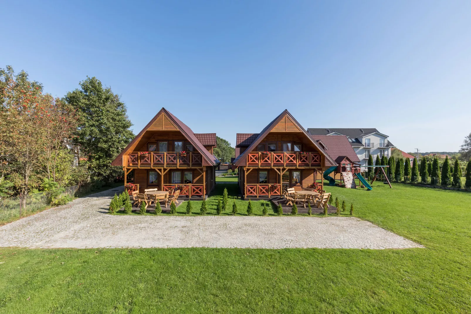 Holiday homes Rewal100 qm Typ A-Buitenkant zomer