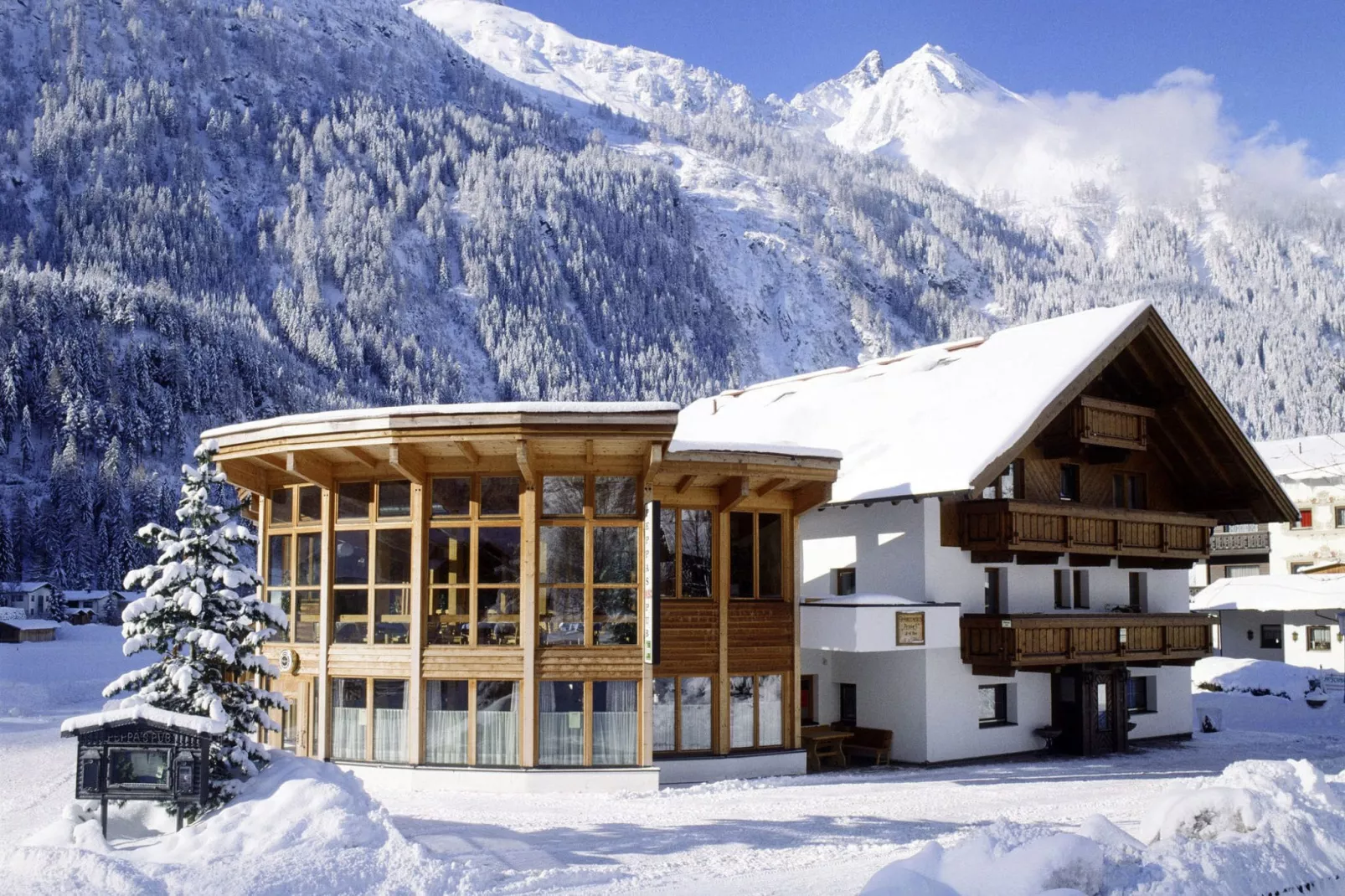 Haus Peppas-Exterieur winter