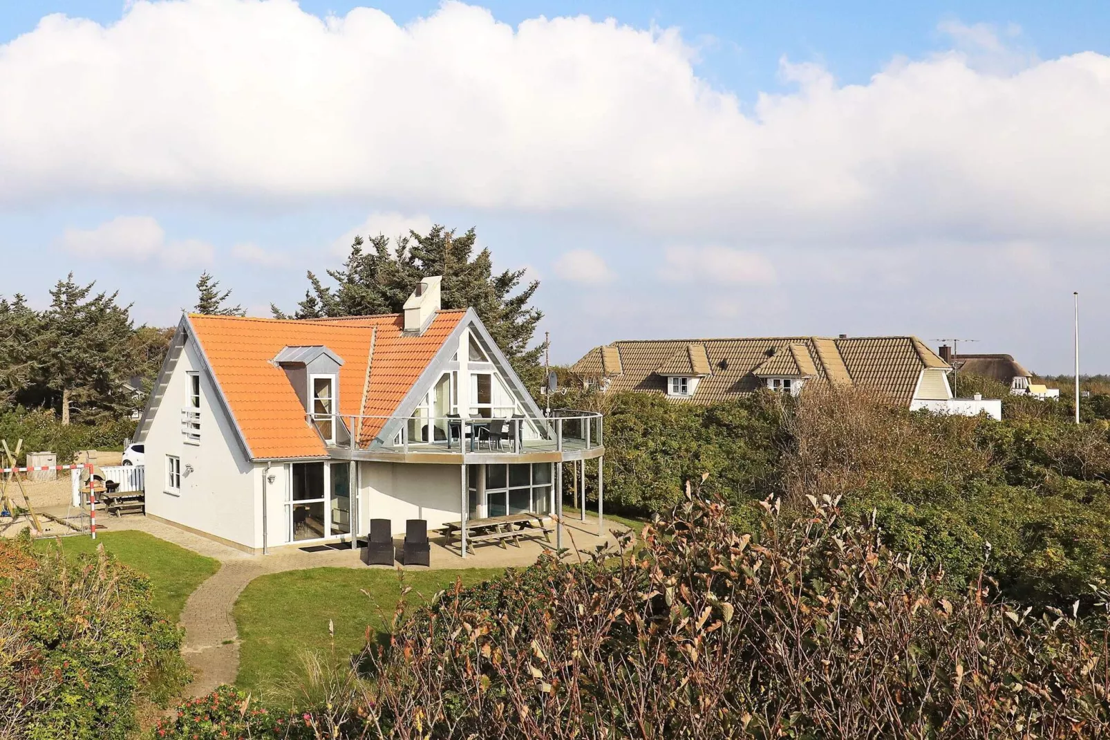 Aantrekkelijk vakantiehuis in Jutland op 50 m van het strand-Uitzicht