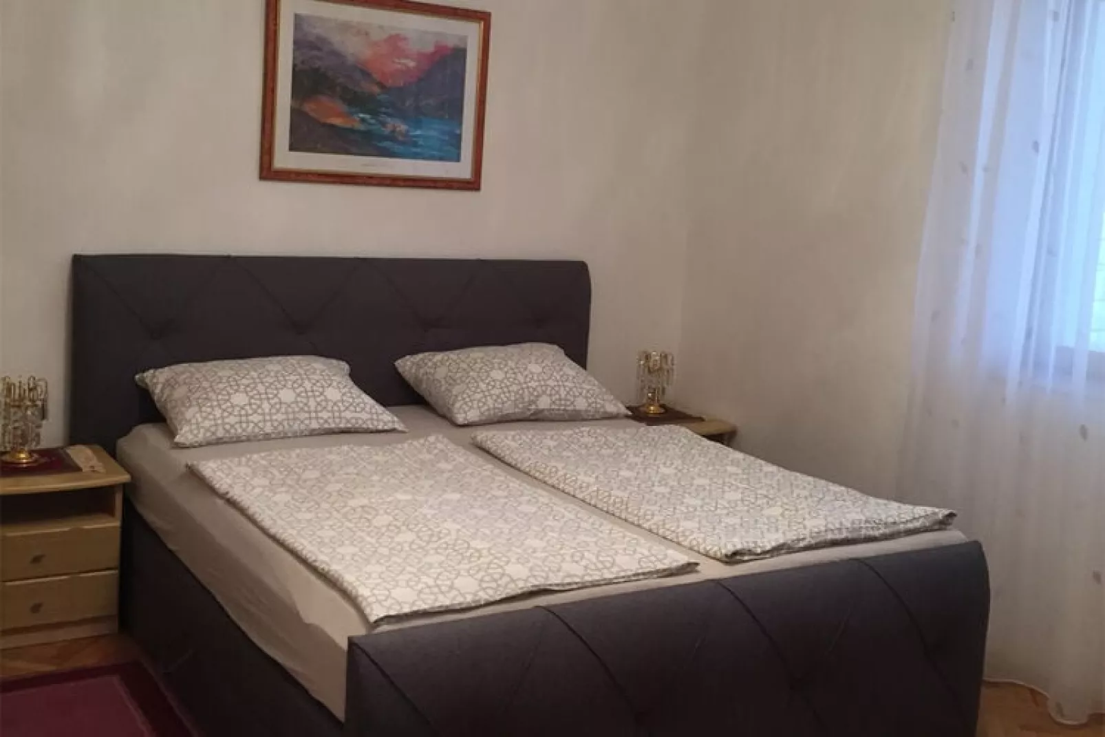 Apartments Adelheid, Biograd-Typ A5A im EG, ca. 60 qm, für 5 Pers.-Slaapkamer