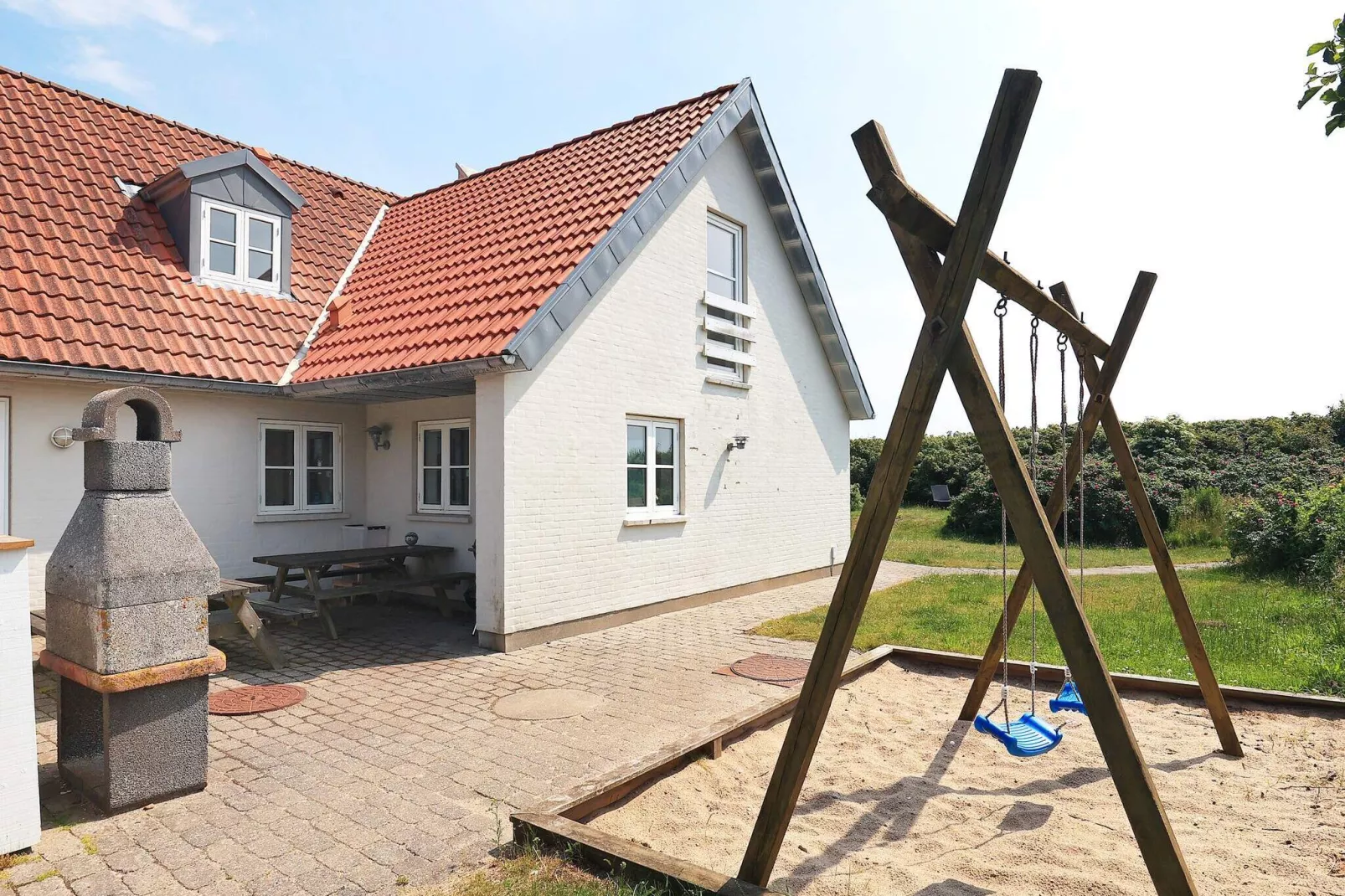 Aantrekkelijk vakantiehuis in Jutland op 50 m van het strand-Uitzicht