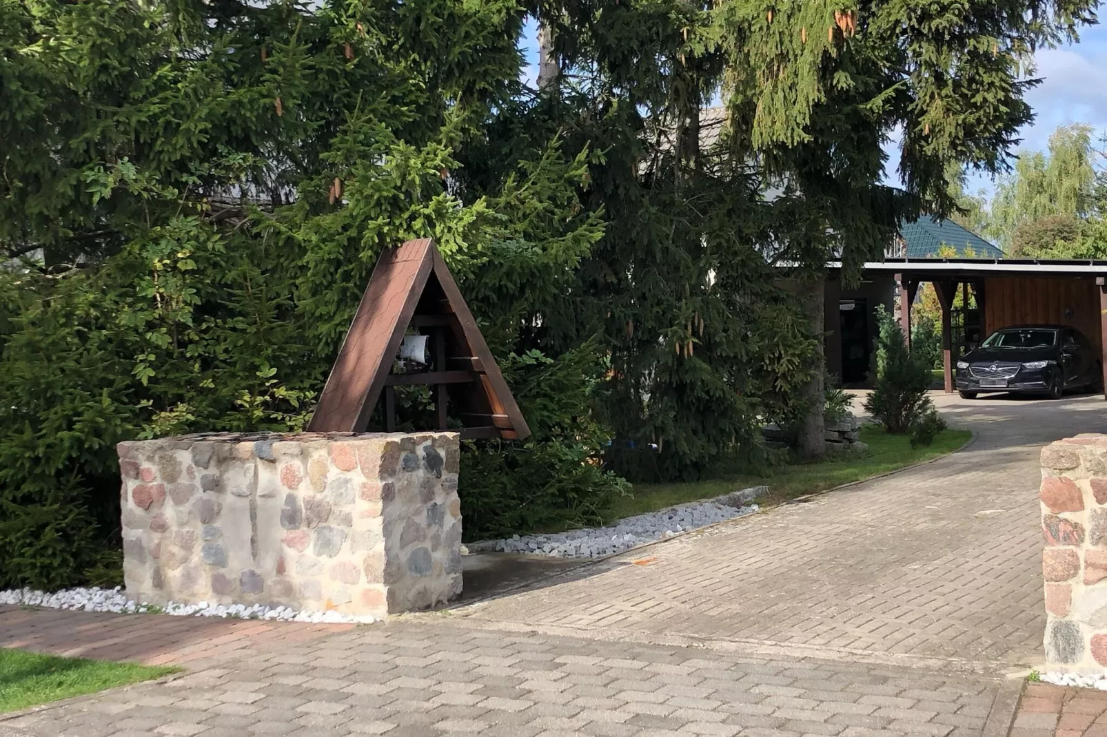 Ferienhaus mit Kamin
