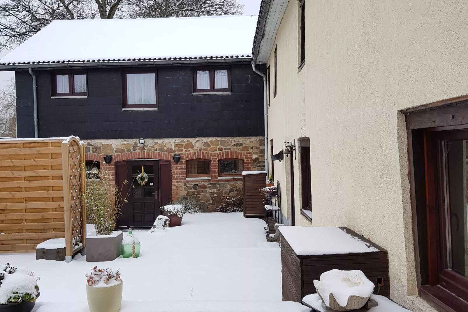 Le Refuge du Poète-Gebied winter 1km