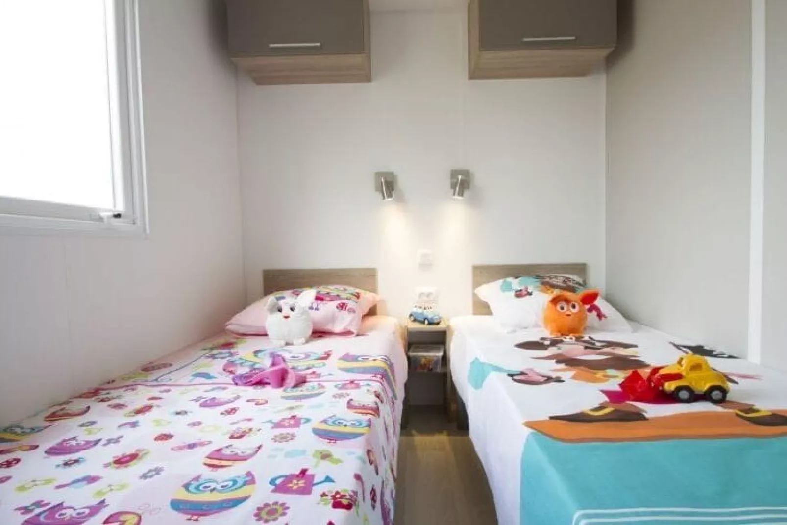 Caravanpark Domaine Sainte Véziane Bessan  Mobilhome Premium 3ch 6p-Slaapkamer