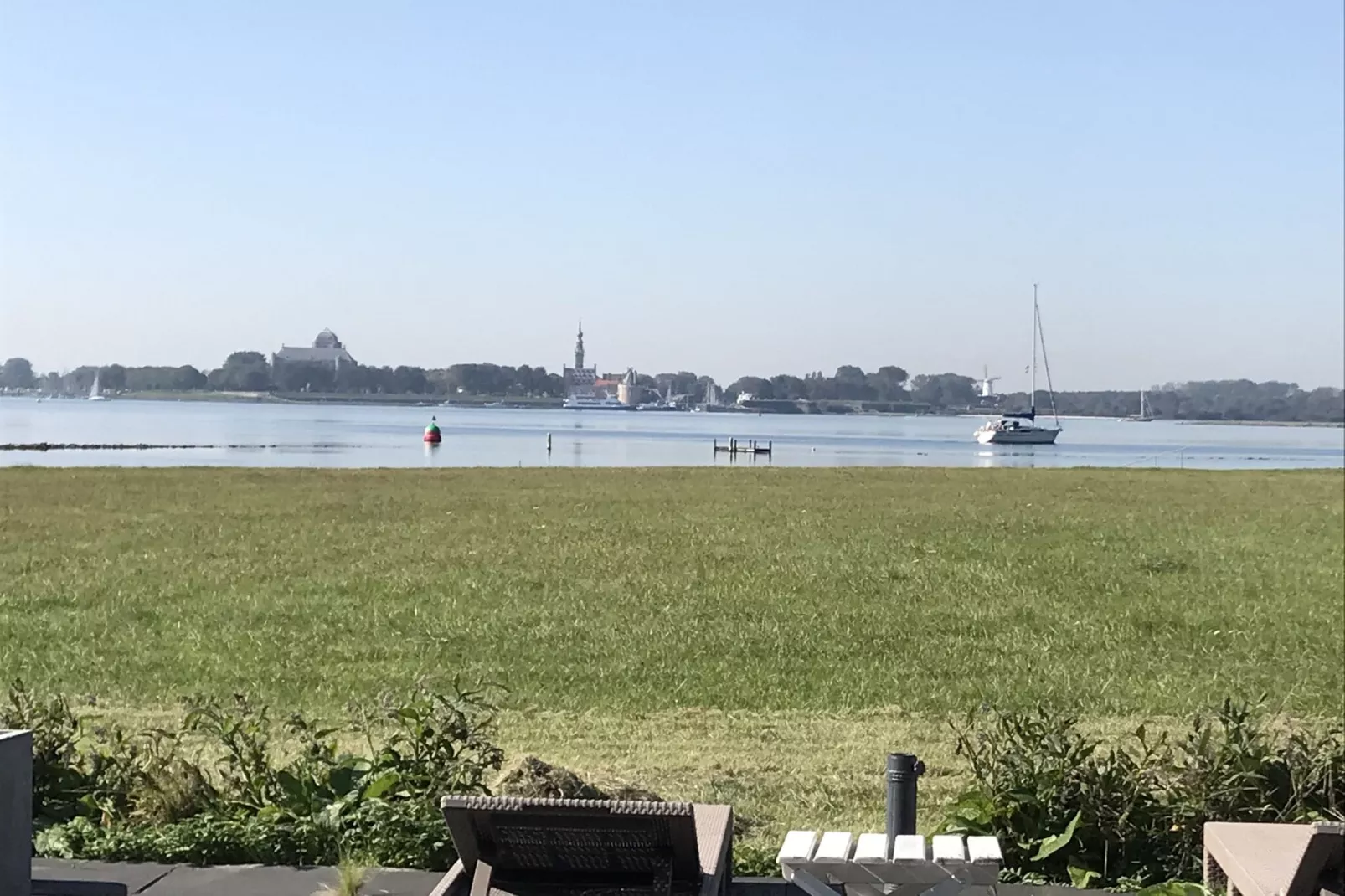 Lake house-Uitzicht zomer