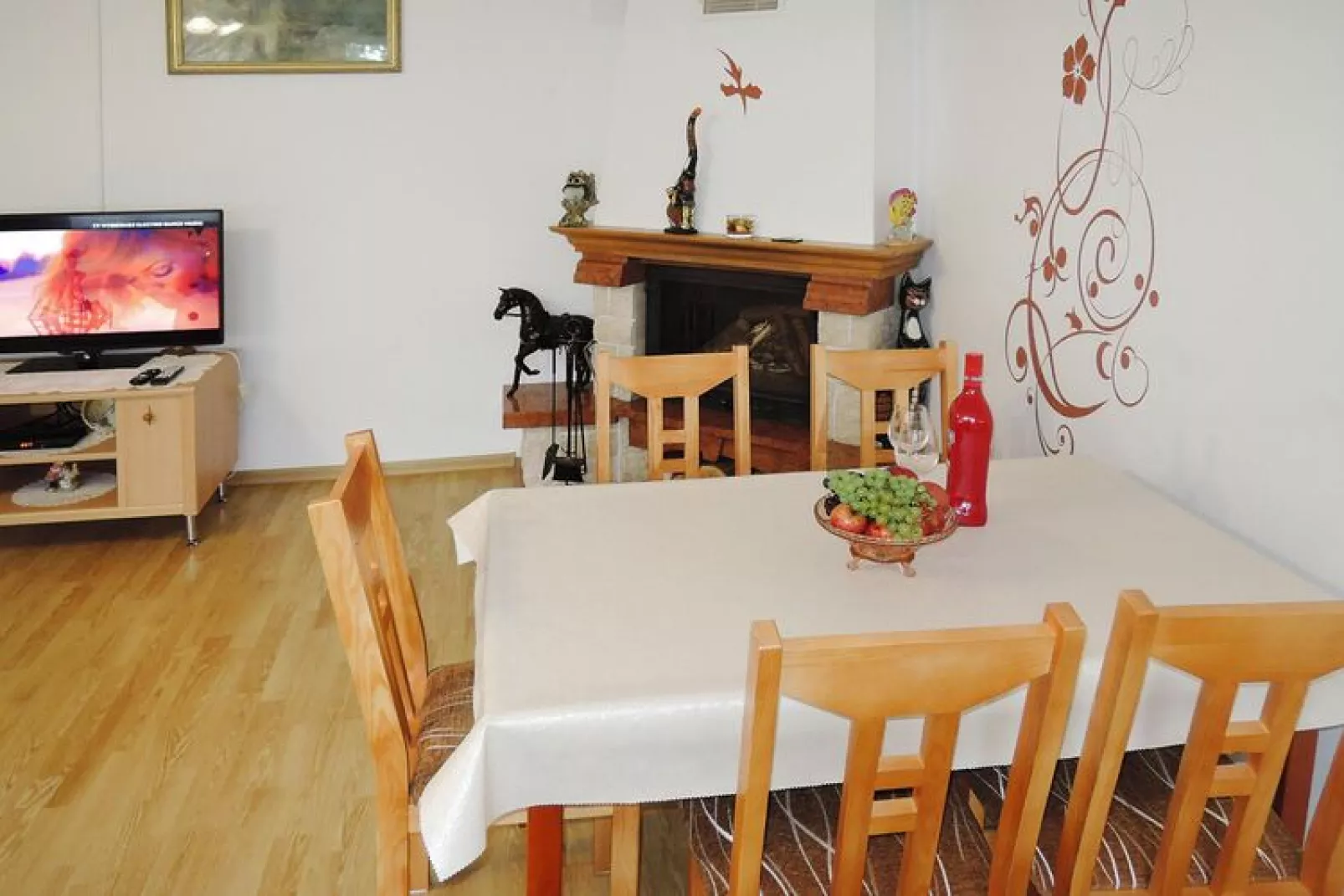 Holiday home Kolczewo 55 qm 5 Pers-Woonkamer