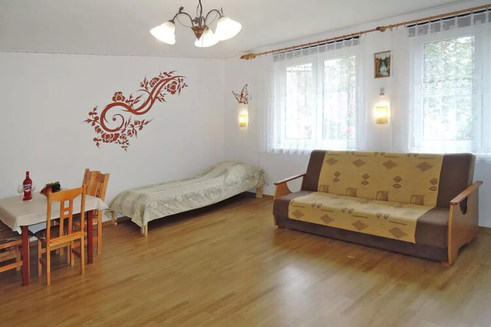 Holiday home Kolczewo 55 qm 5 Pers-Woonkamer