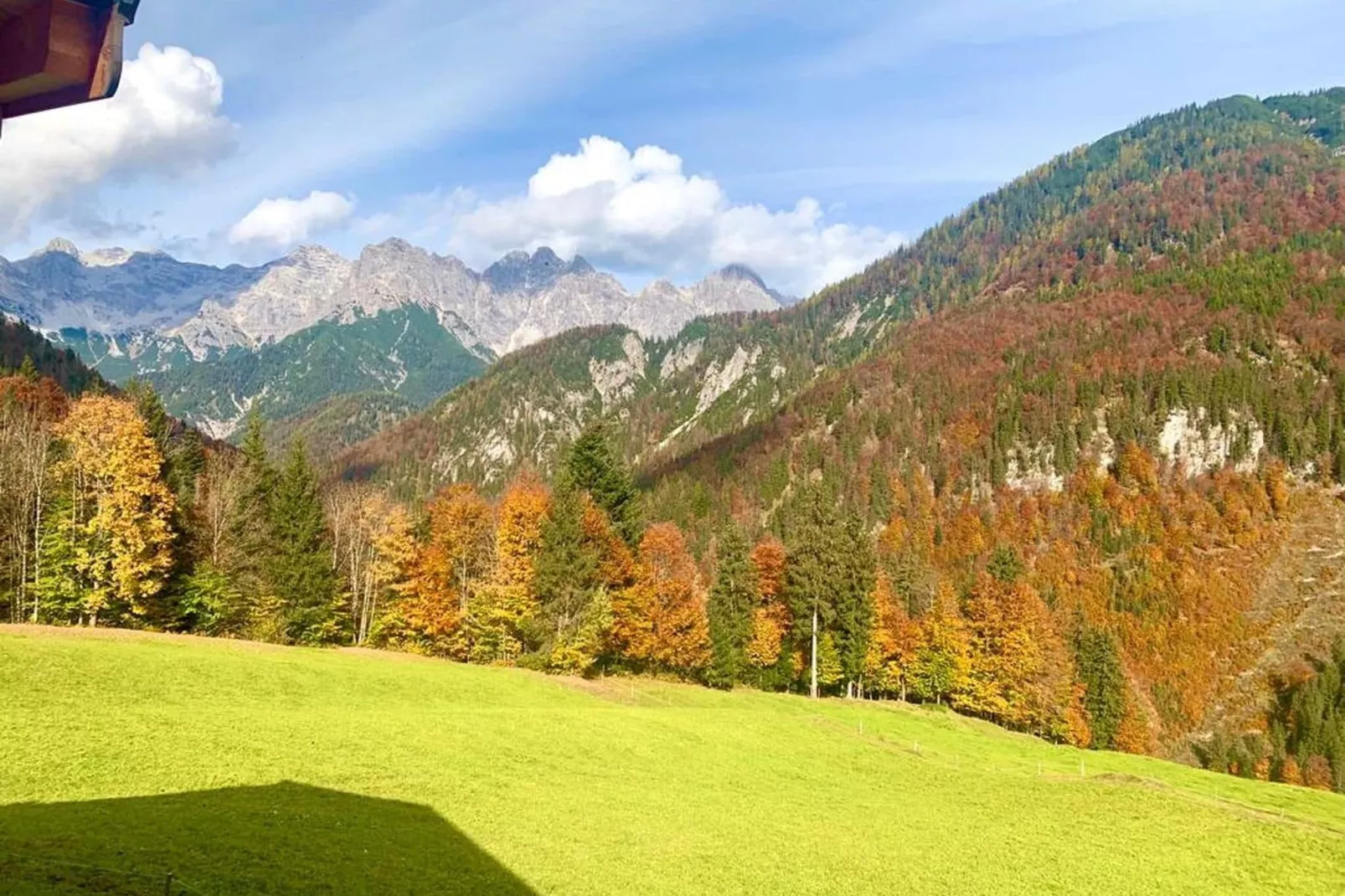 Bauernhaus Hochfilzen-Uitzicht zomer