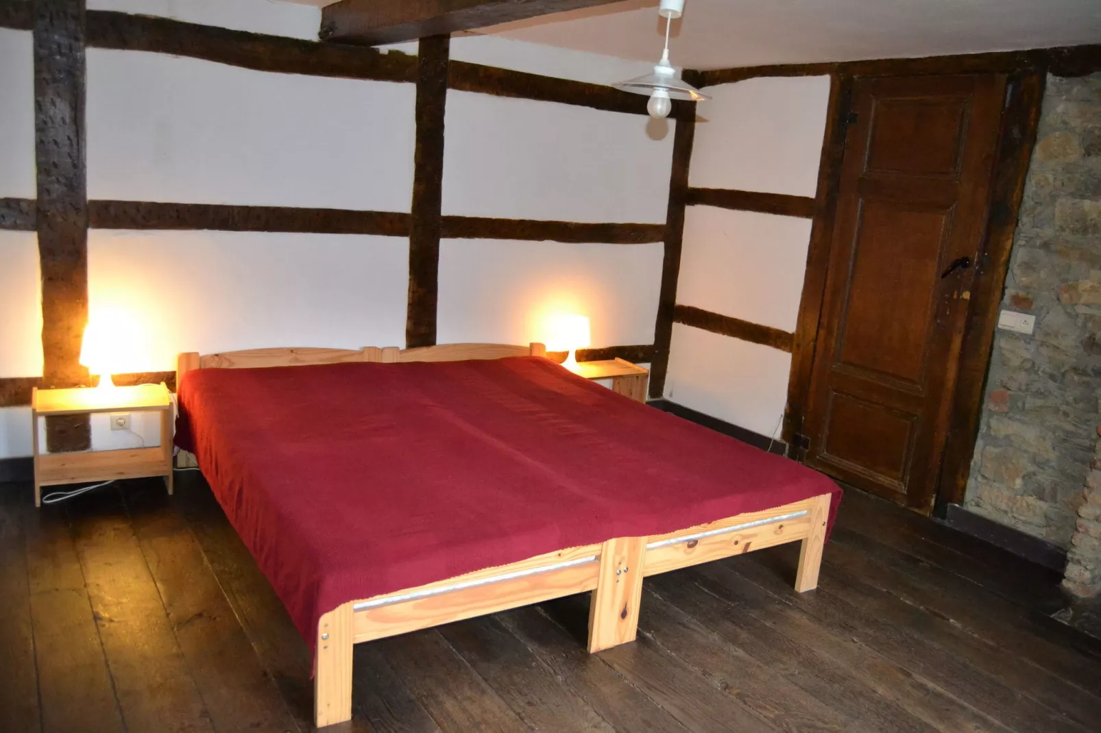 Au Pré Fleuri-Slaapkamer