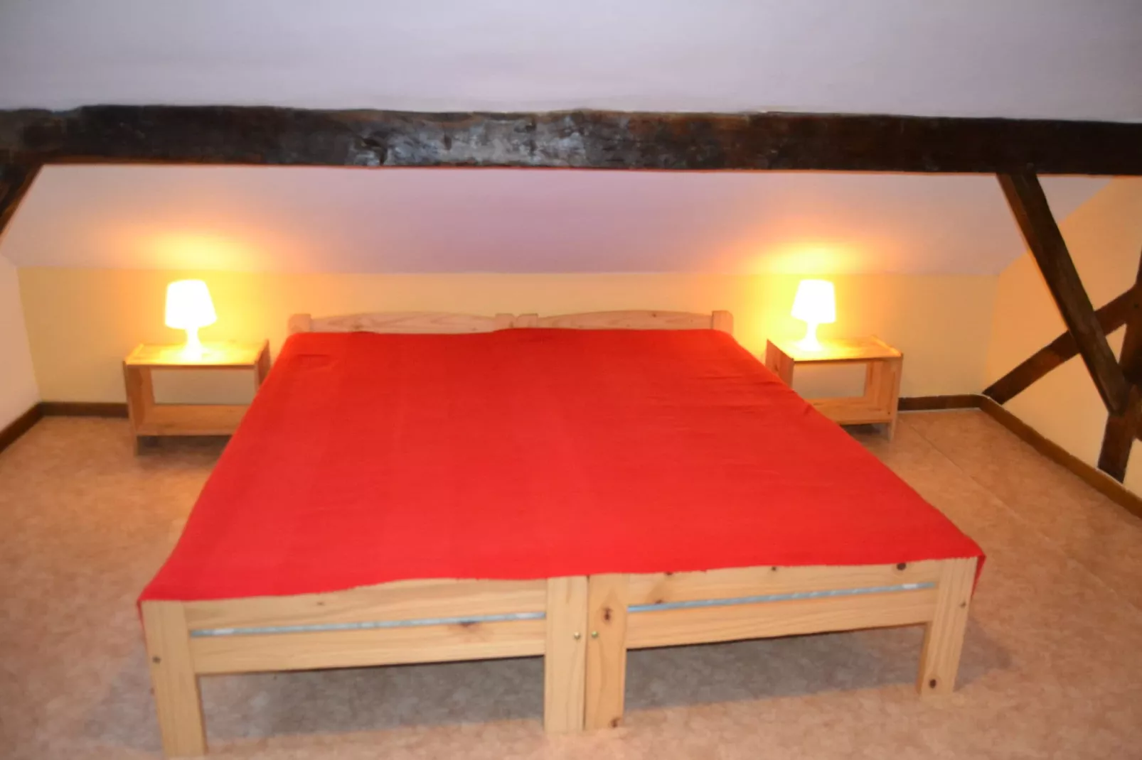 Au Pré Fleuri-Slaapkamer