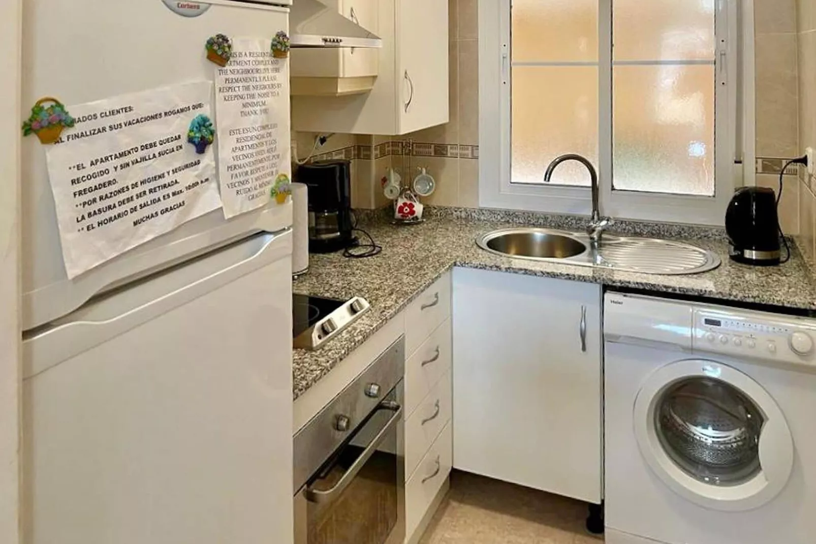 Apartamento Bajo Envía Golf-Keuken
