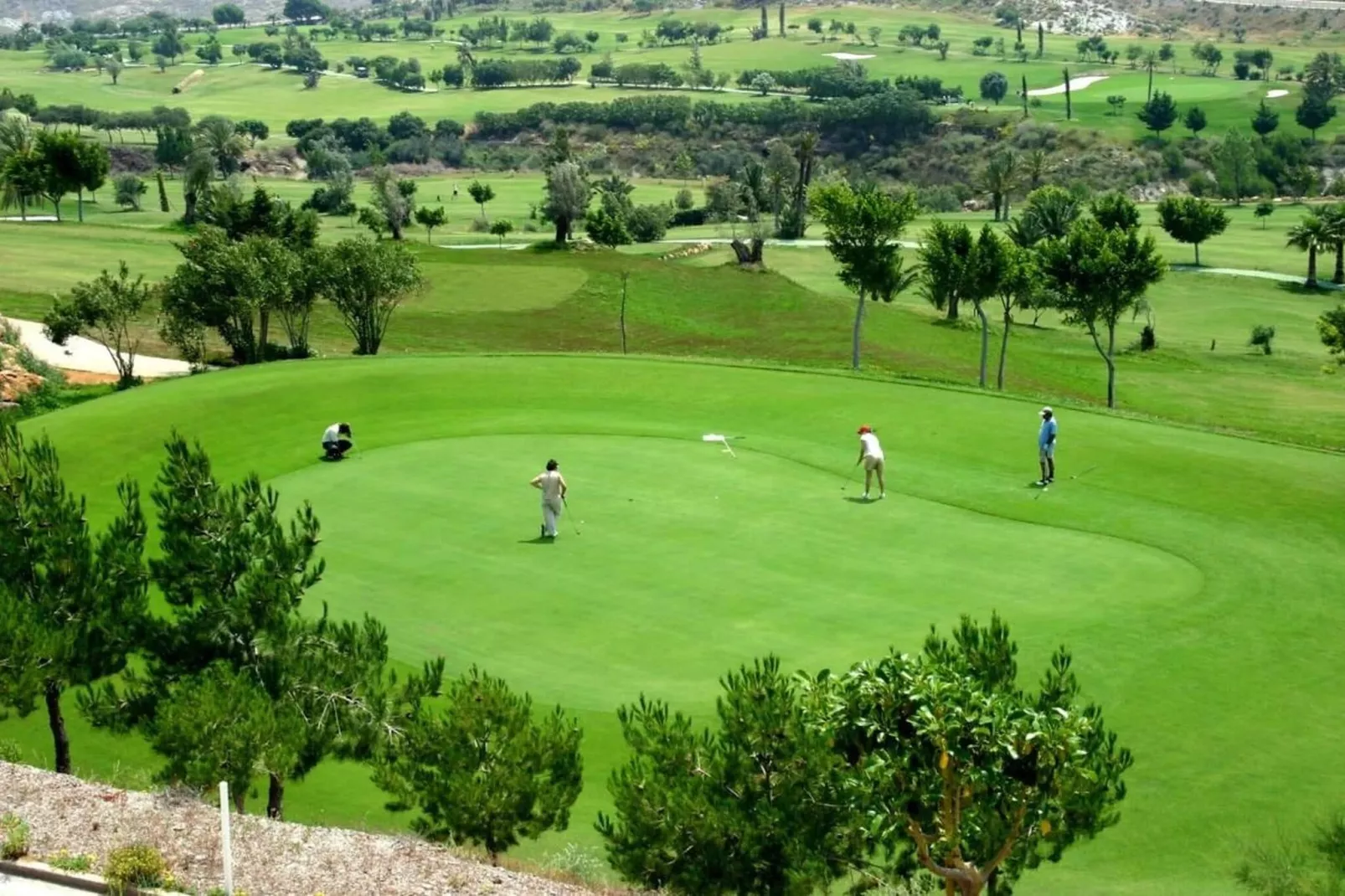 La Envía Golf-Gebieden zomer 1km