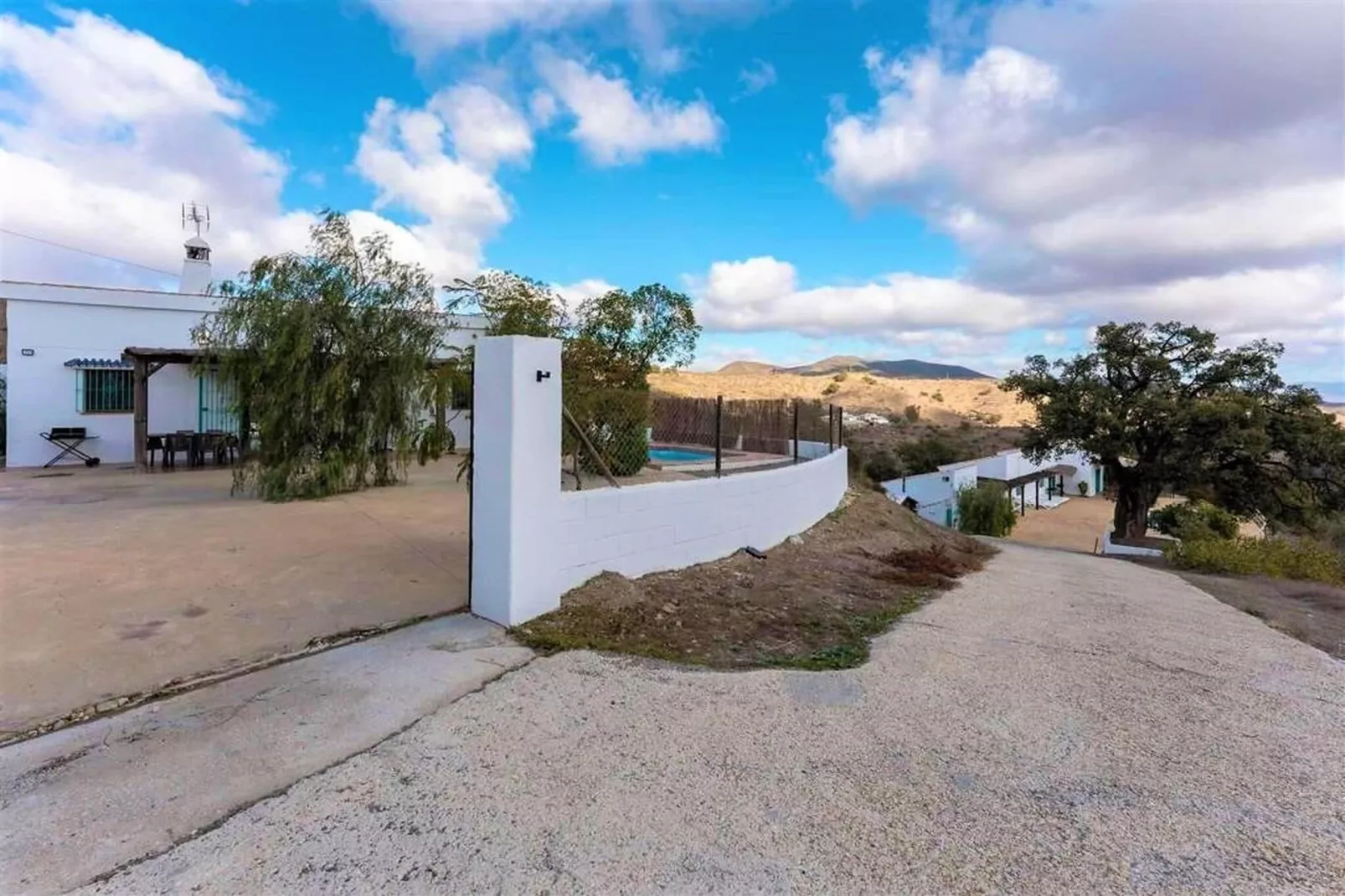 Villa Montes de Málaga-Gebieden zomer 1km