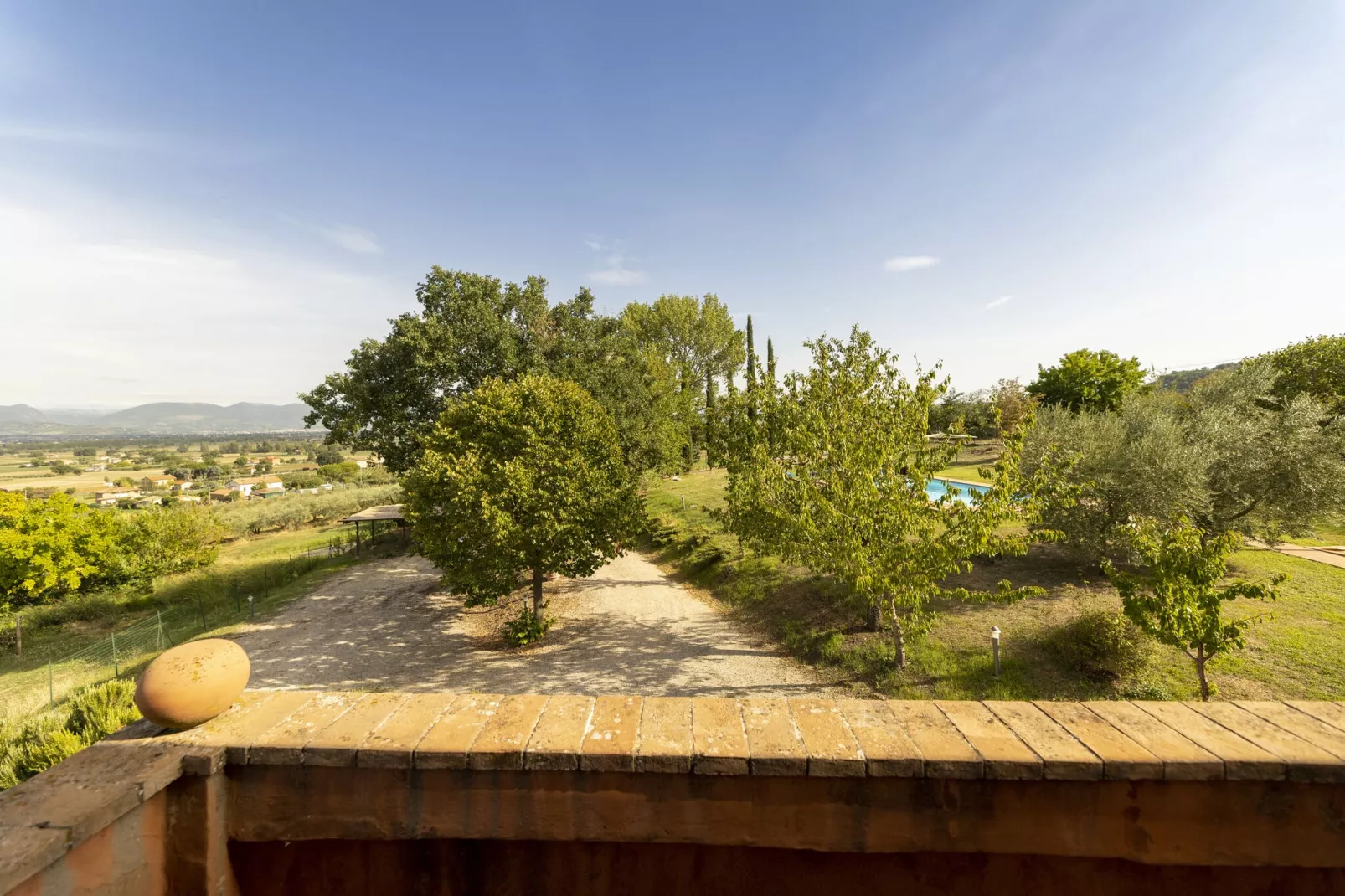 Villa Collemancio-Terrasbalkon