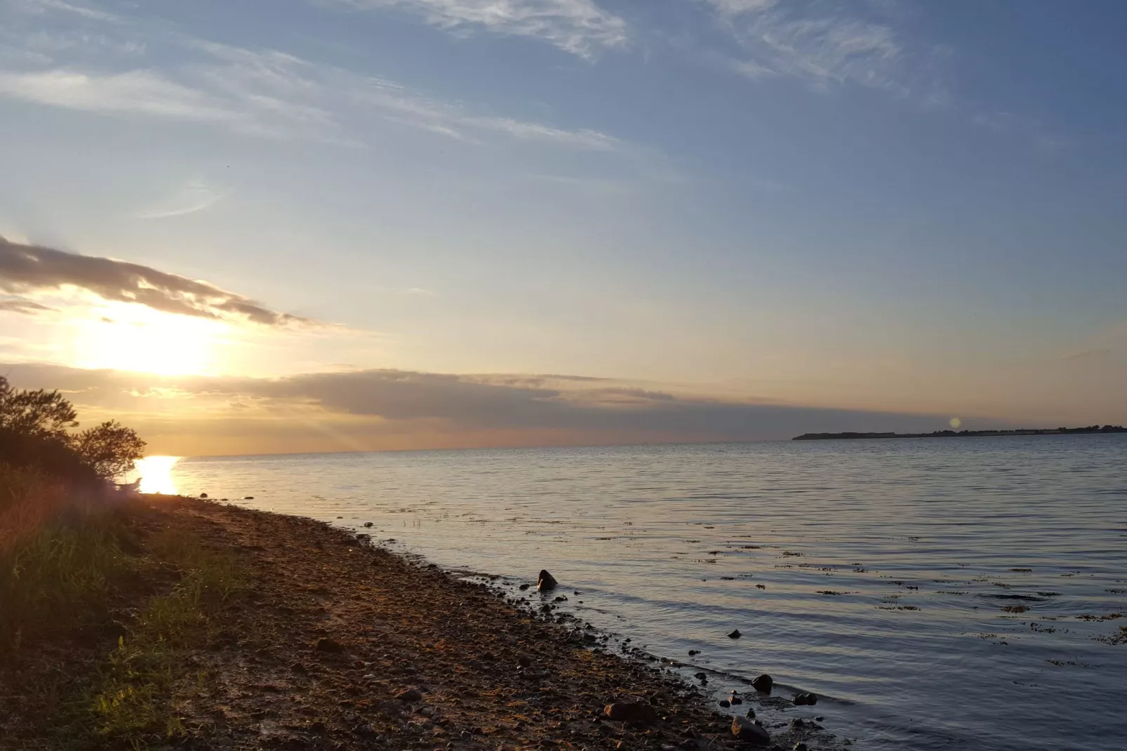 An der Wismarbucht mit Kamin-Gebieden zomer 1km