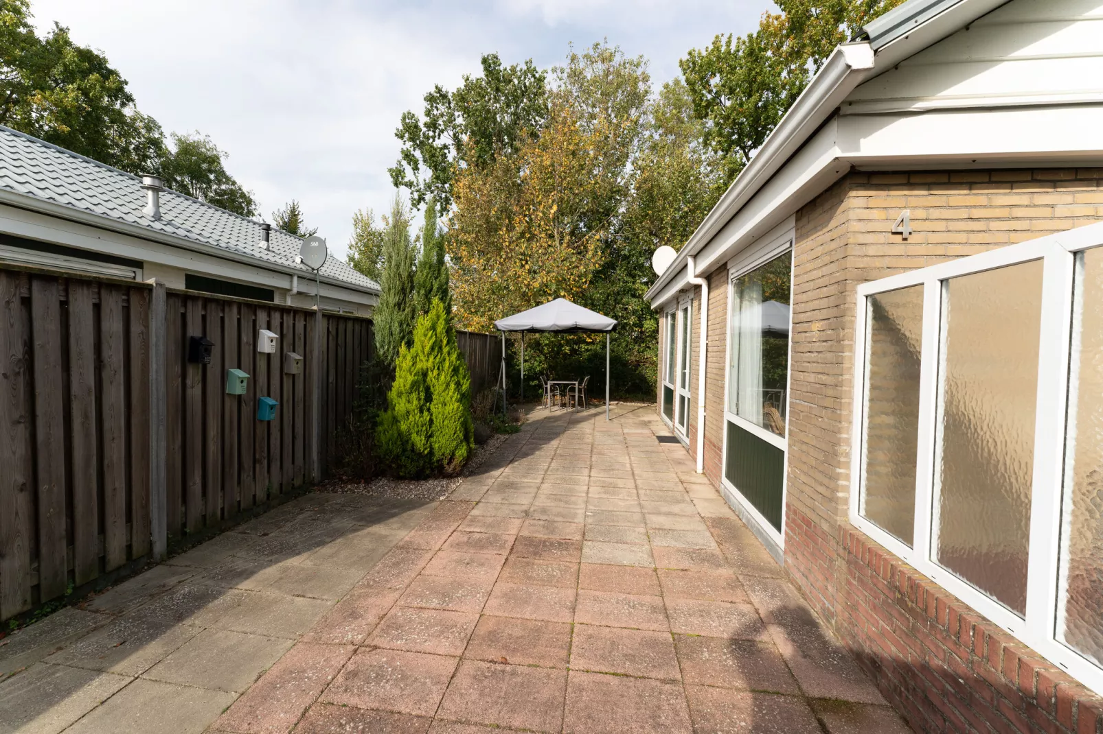 Vakantiehuis Baarland-Terrasbalkon