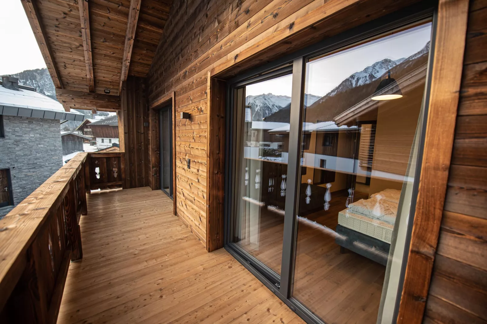 Feriendorf Das Dorf - Scheune/Badhaus-Terrasbalkon