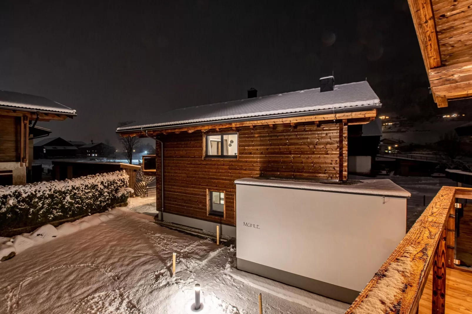 Feriendorf Das Dorf - Mühle-Exterieur winter