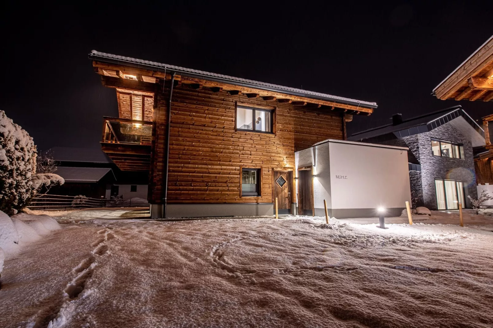 Feriendorf Das Dorf - Mühle-Exterieur winter