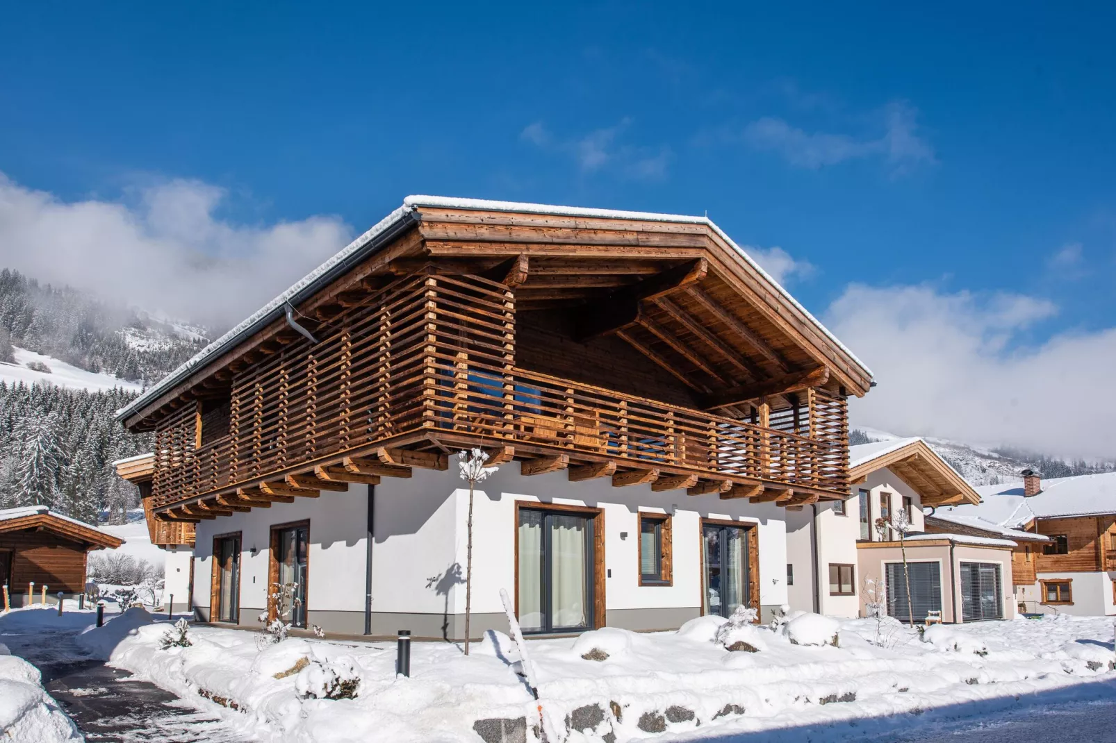 Feriendorf Das Dorf - Bauernhaus-Exterieur winter