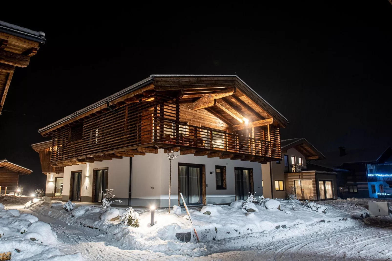 Feriendorf Das Dorf - Bauernhaus-Exterieur winter