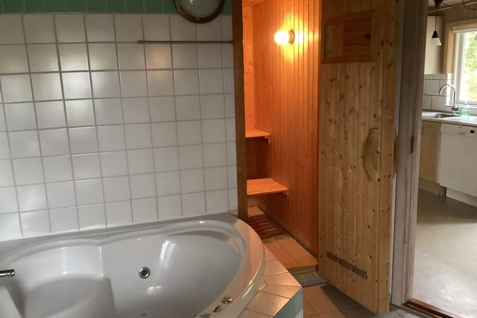 4 sterren vakantie huis in Knebel-Sauna