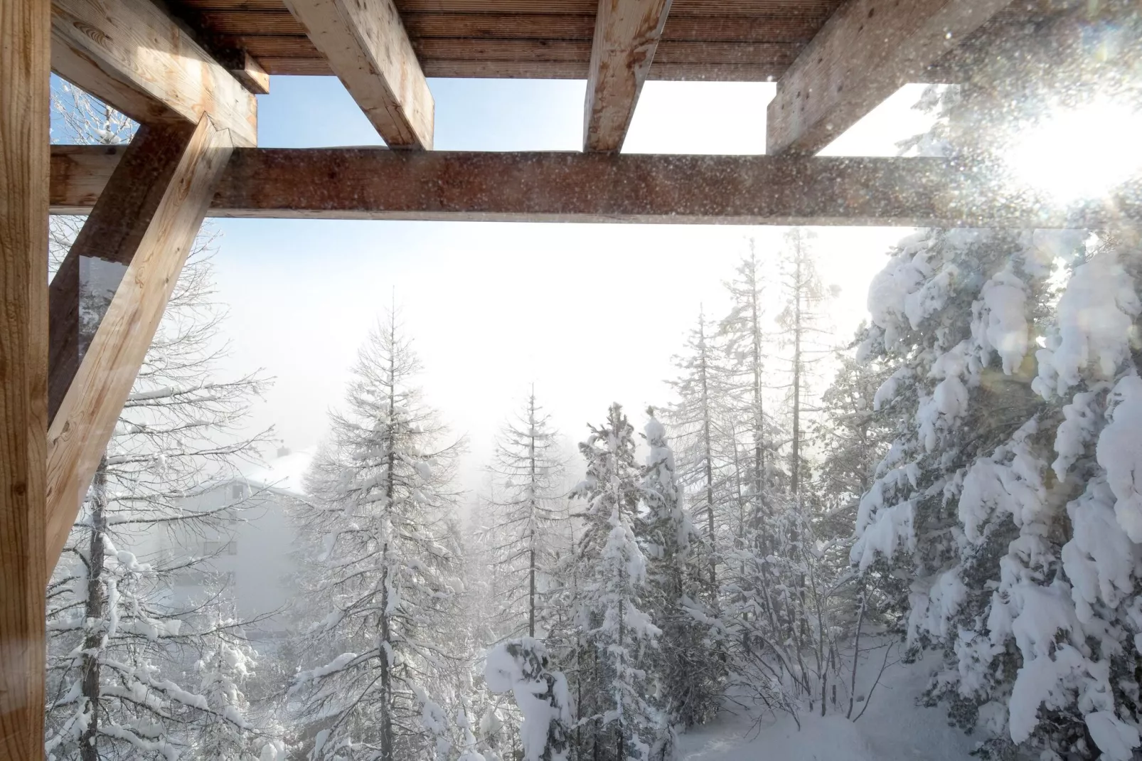Alpenpark Turrach 1-Uitzicht winter