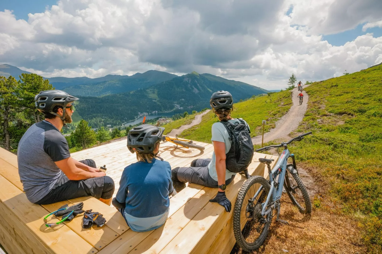 Alpenpark Turrach 1-Gebieden zomer 5km