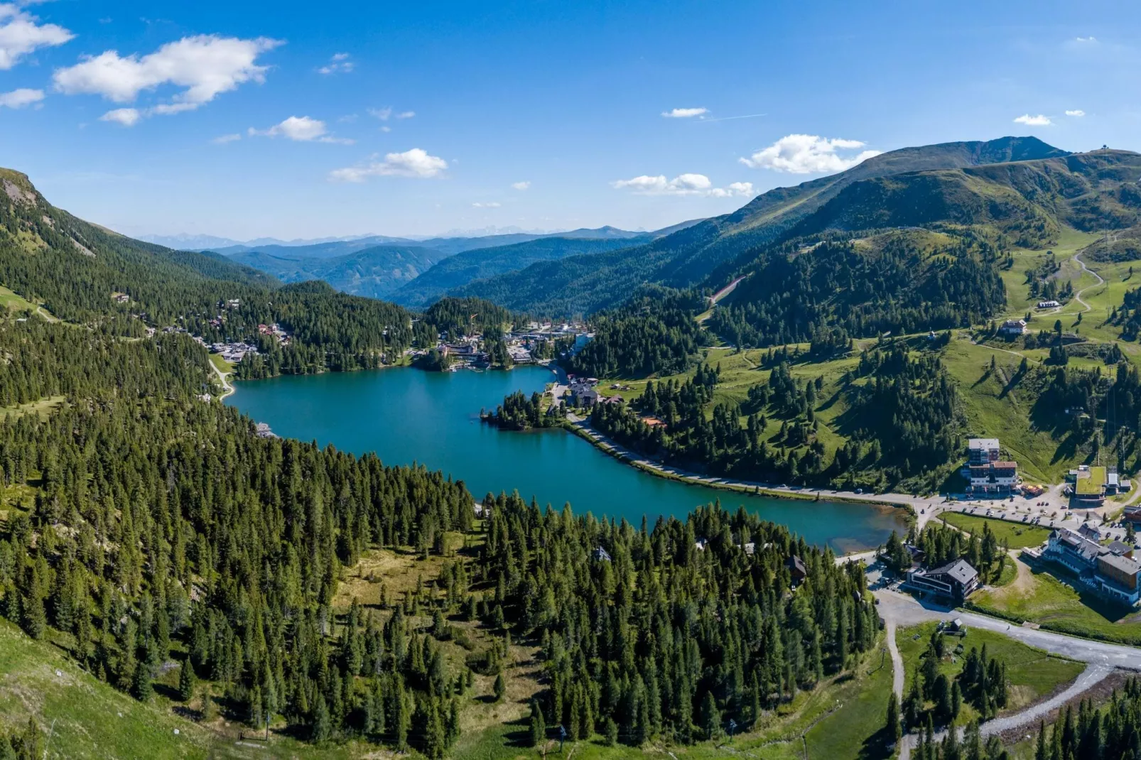 Alpenpark Turrach 1-Gebieden zomer 5km