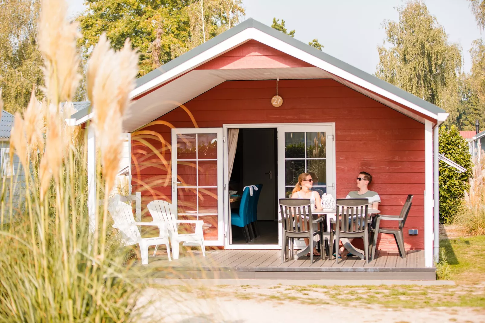 Vakantiepark Leukermeer 12-Terrasbalkon