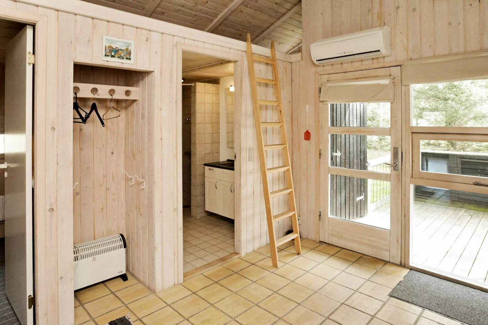 Luxe cottage in Saltum met een barbecue-Binnen