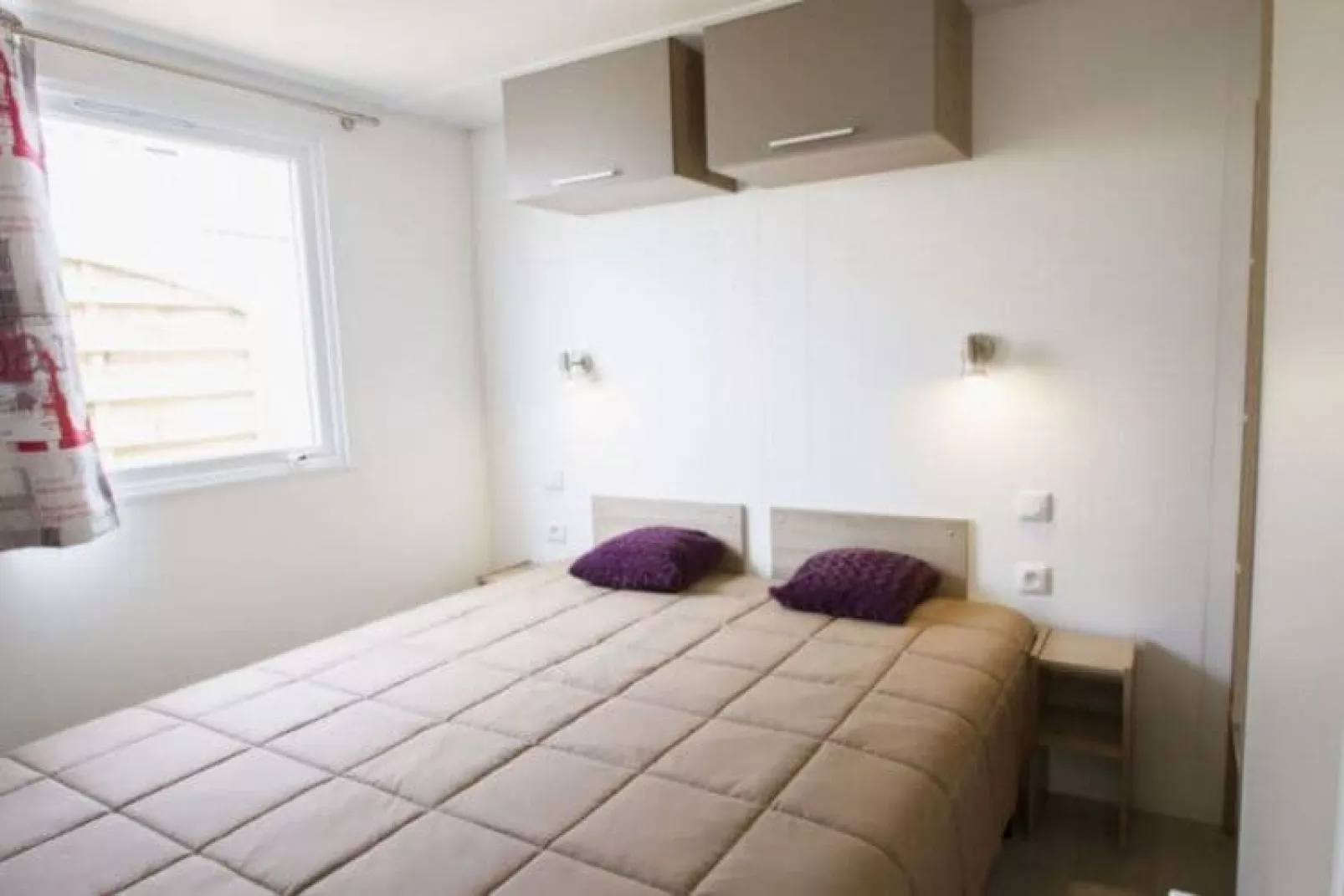 Caravanpark Mas des Lavandes Sérignan - Mobilhome Classic 3ch 6pers-Slaapkamer