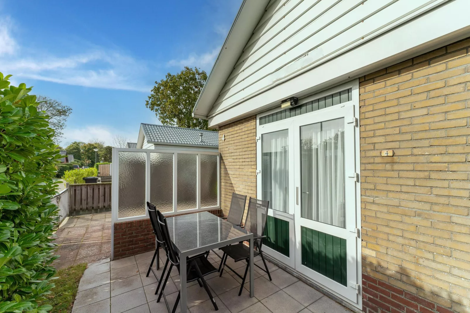 Vakantiehuis Baarland-Terrasbalkon